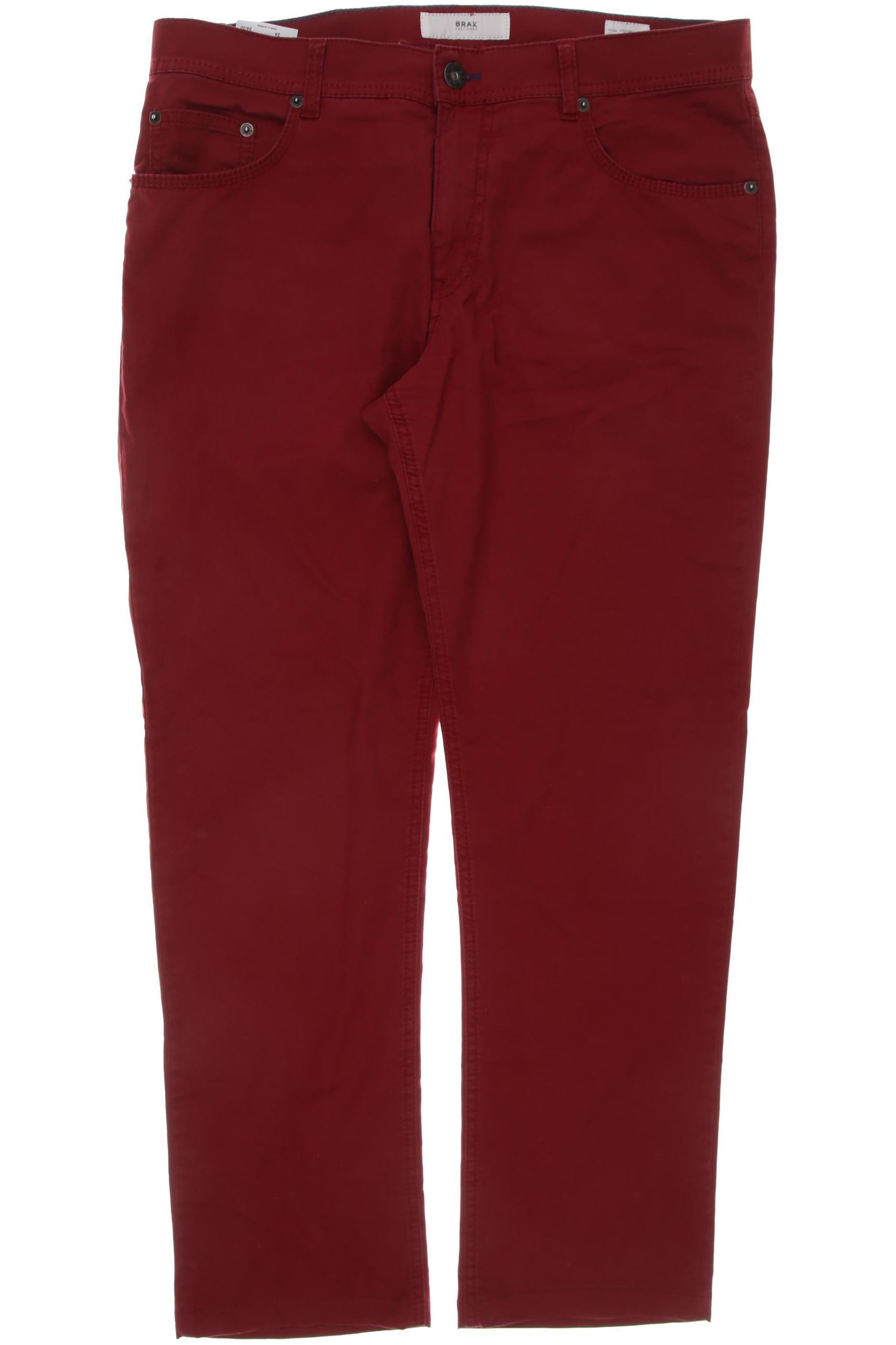 Thumbnail - Brax Herren Stoffhose, rot, Gr.