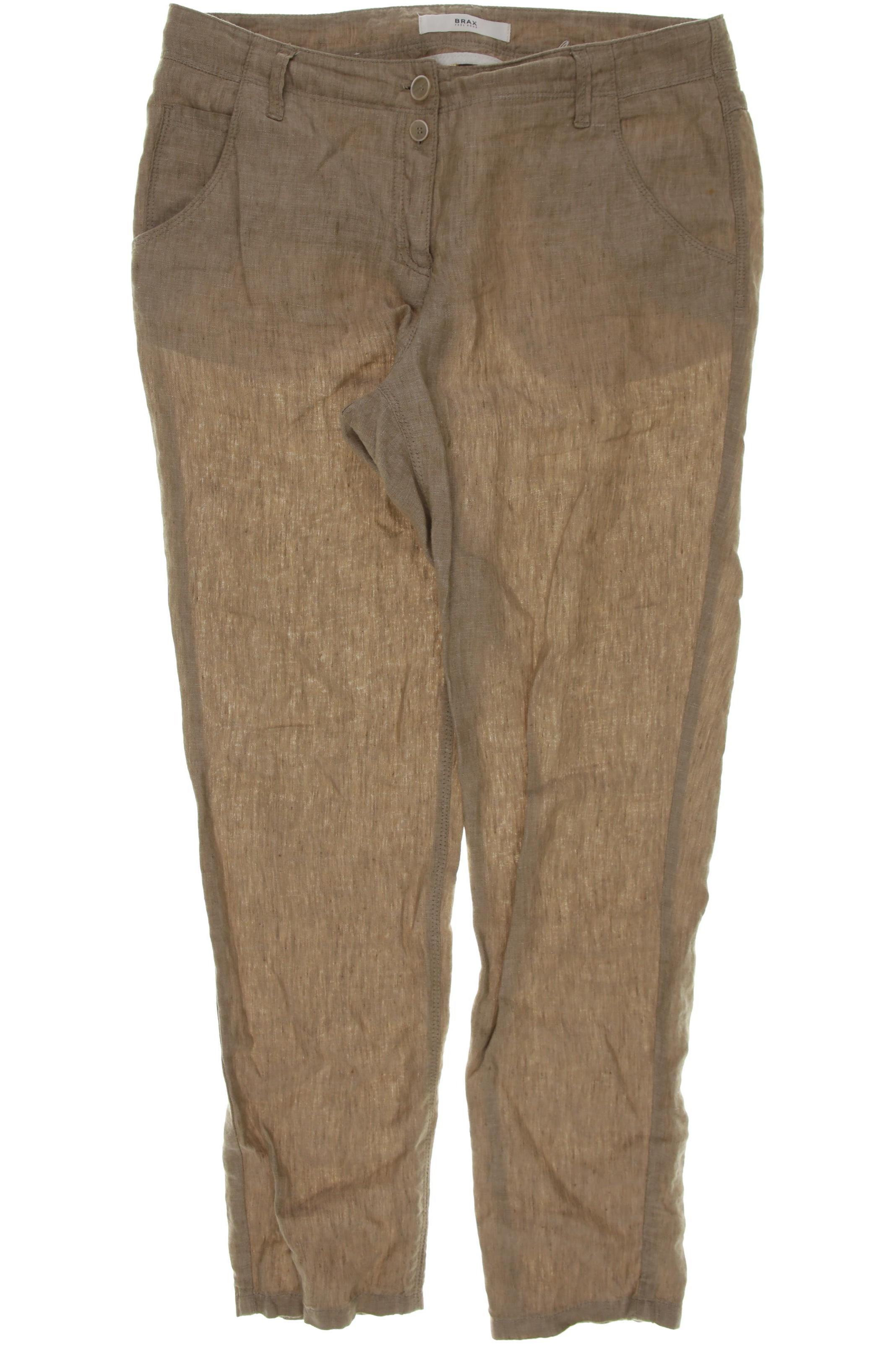 

Brax Damen Stoffhose, beige, Gr. 38