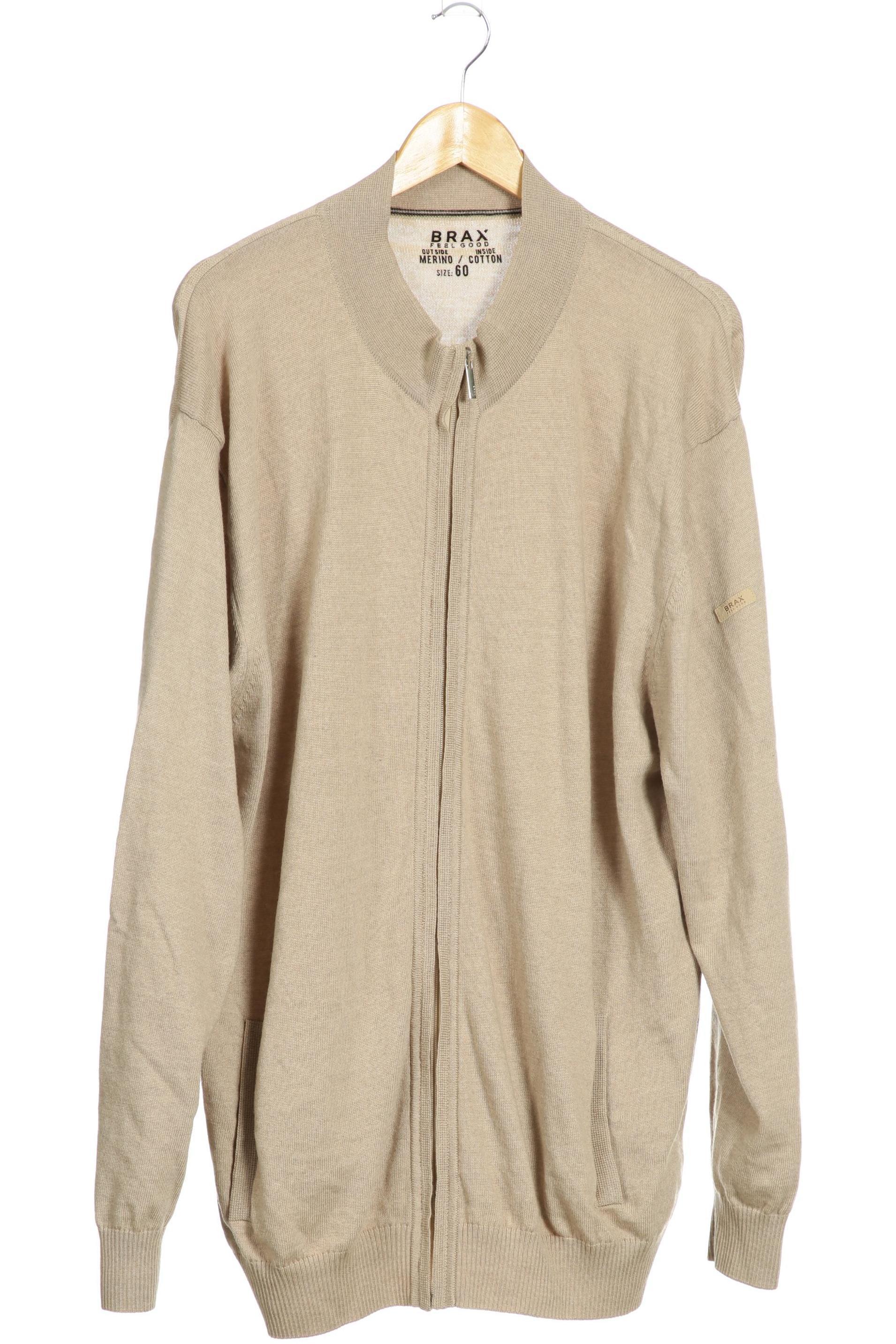 Thumbnail - Brax Herren Strickjacke, beige, Gr. 60