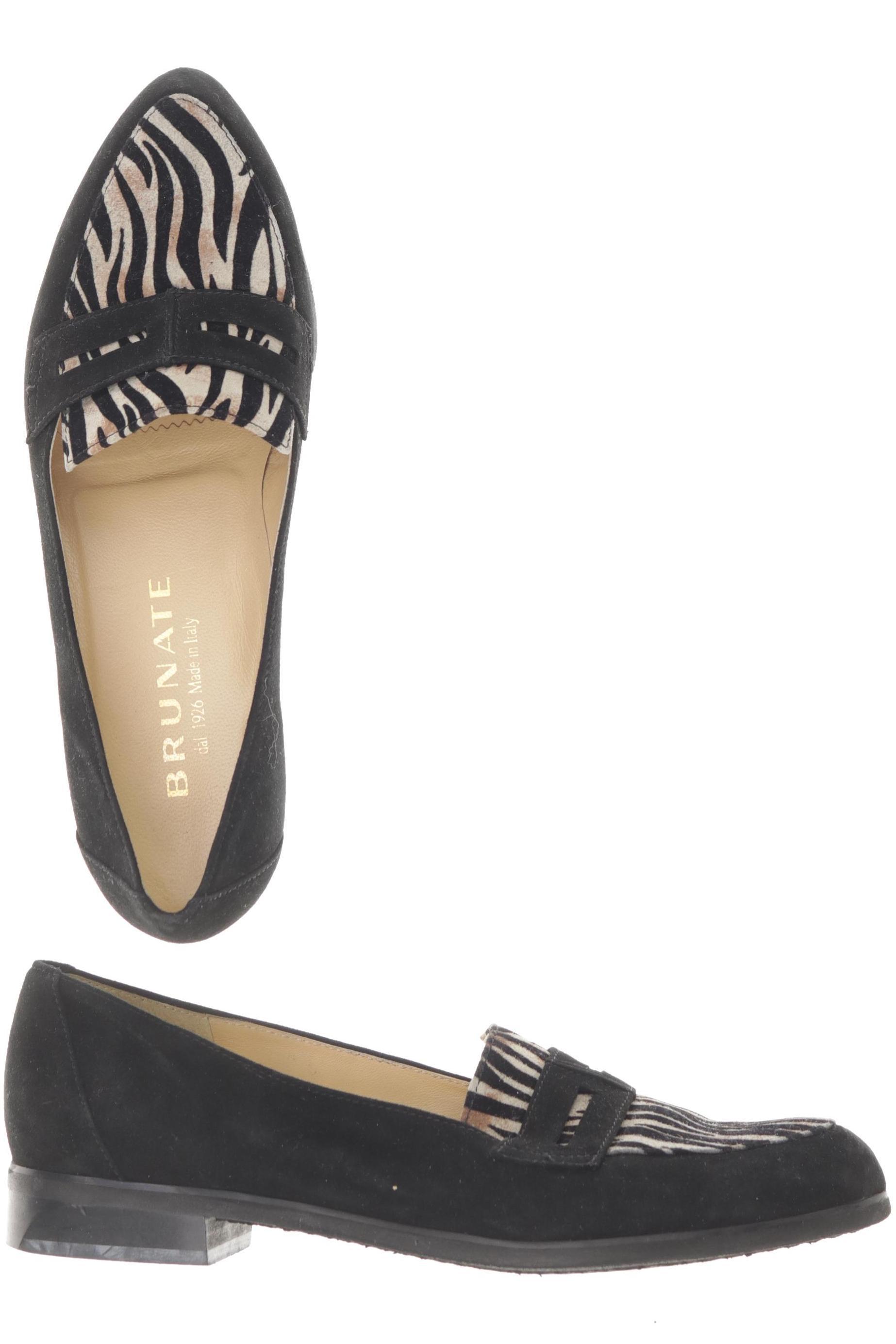 

Brunate Damen Halbschuh, schwarz, Gr. 38