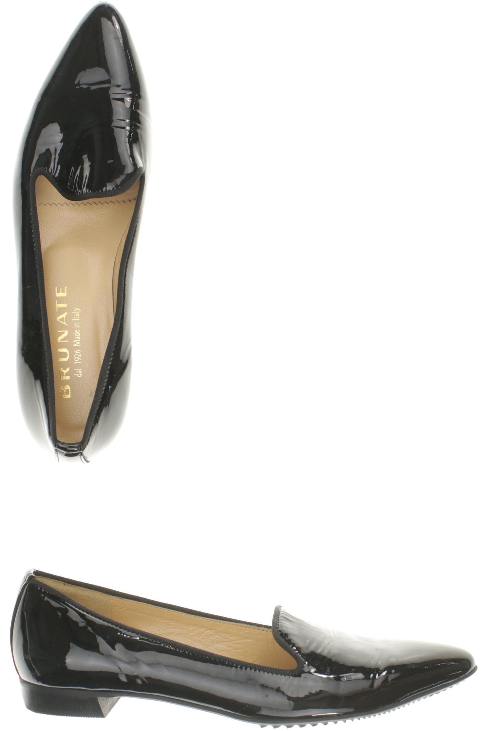 

Brunate Damen Halbschuh, schwarz, Gr. 38.5
