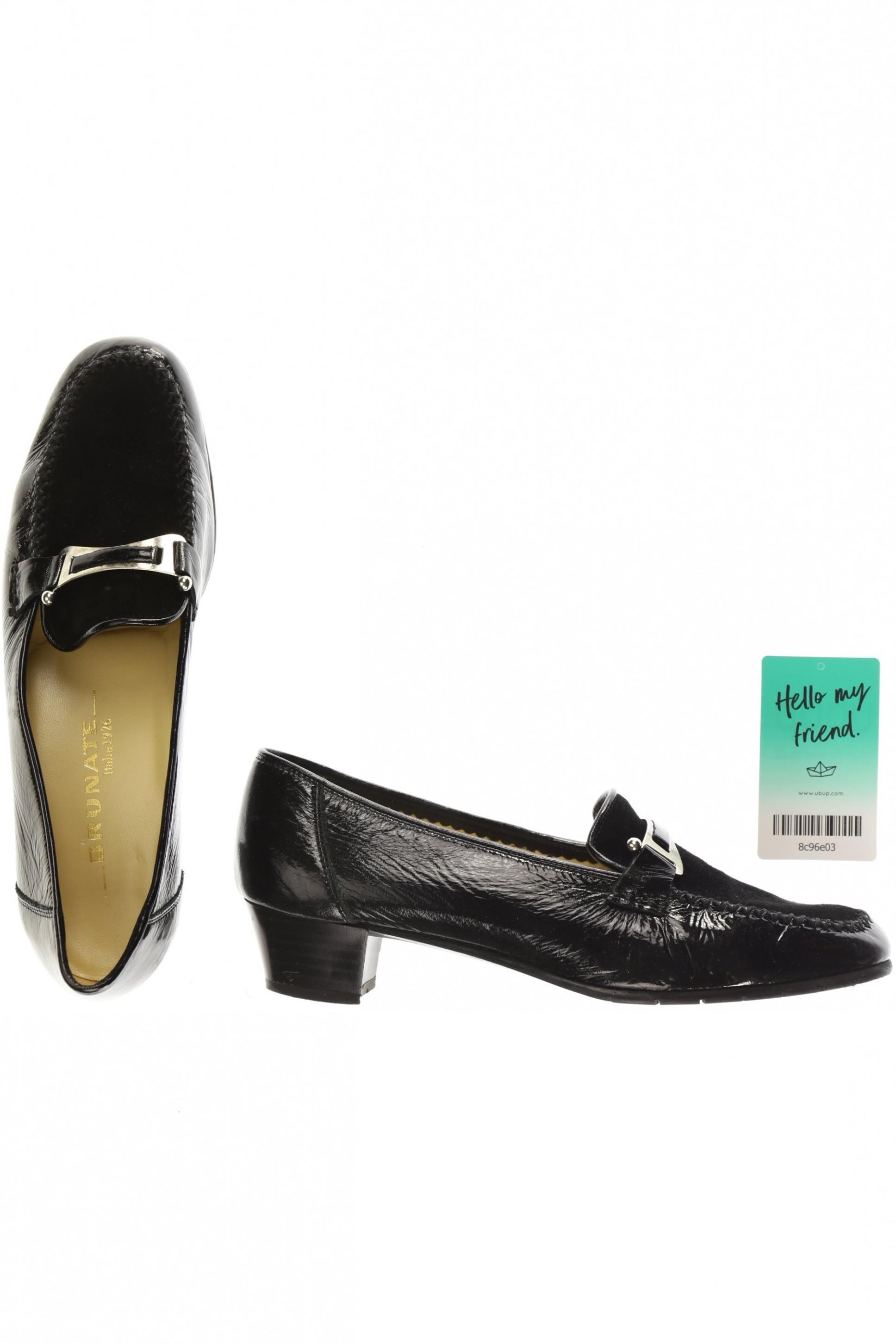 

Brunate Damen Halbschuh, schwarz, Gr. 39