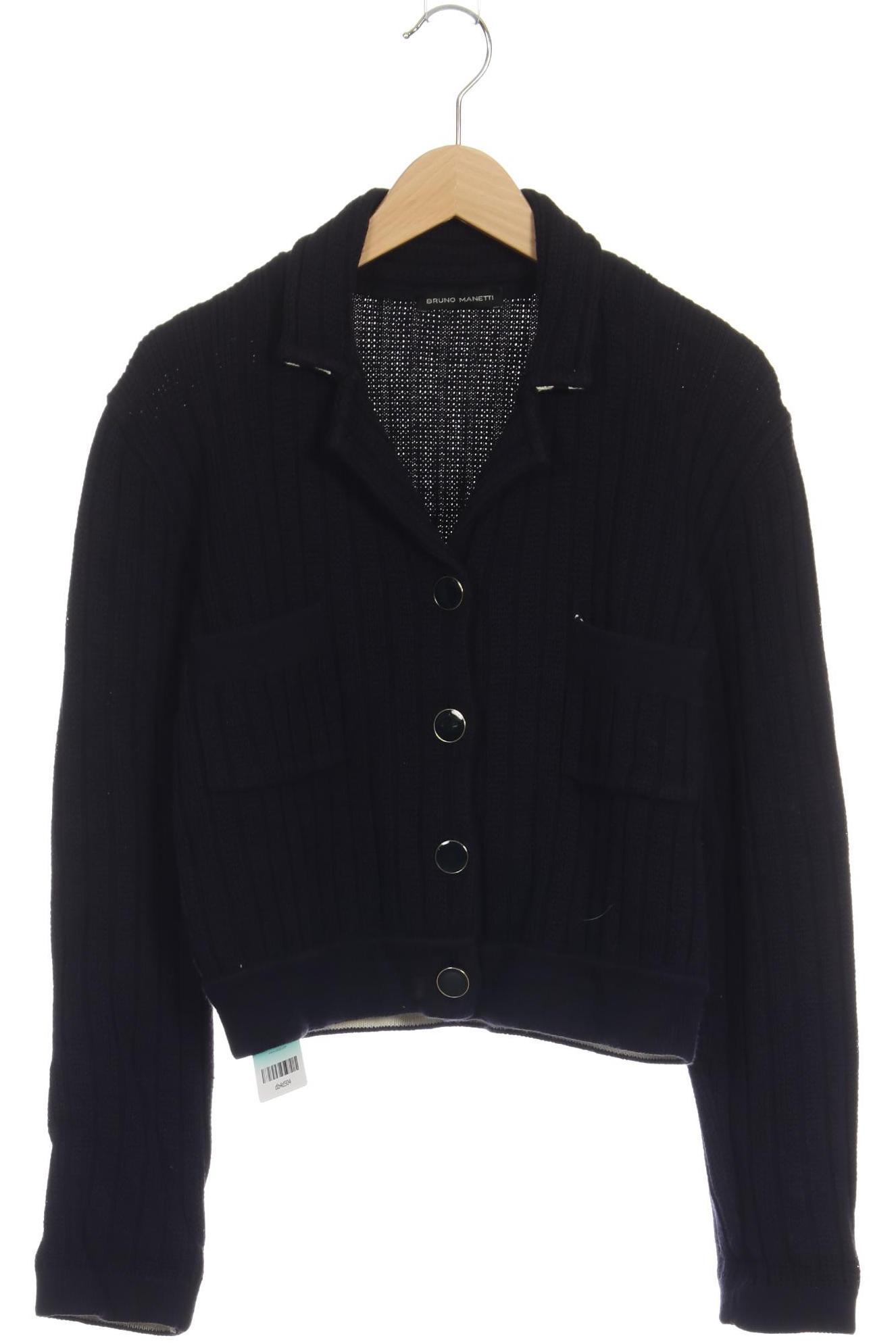 

Bruno Manetti Damen Strickjacke, blau, Gr.