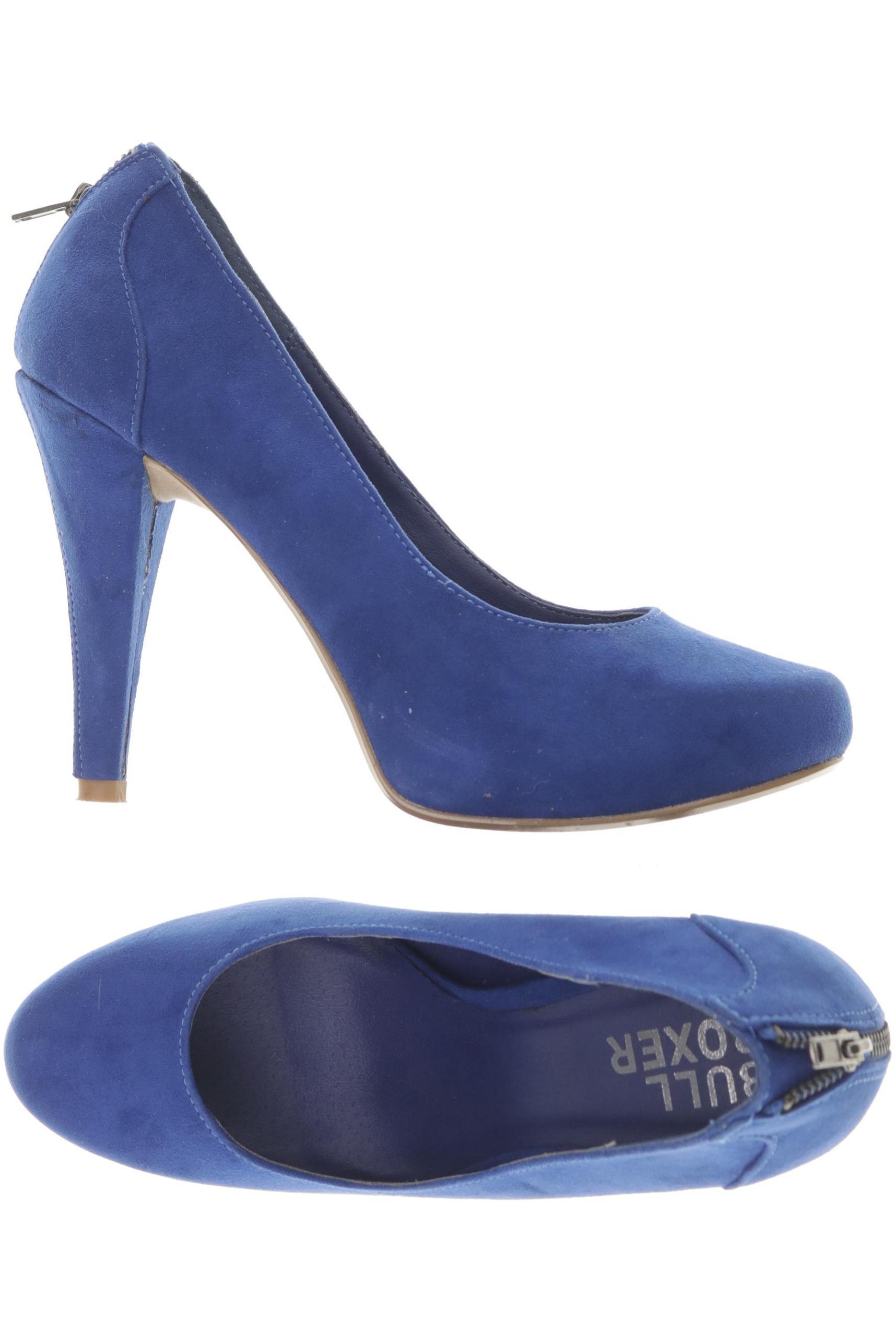 

Bullboxer Damen Pumps, blau, Gr. 38