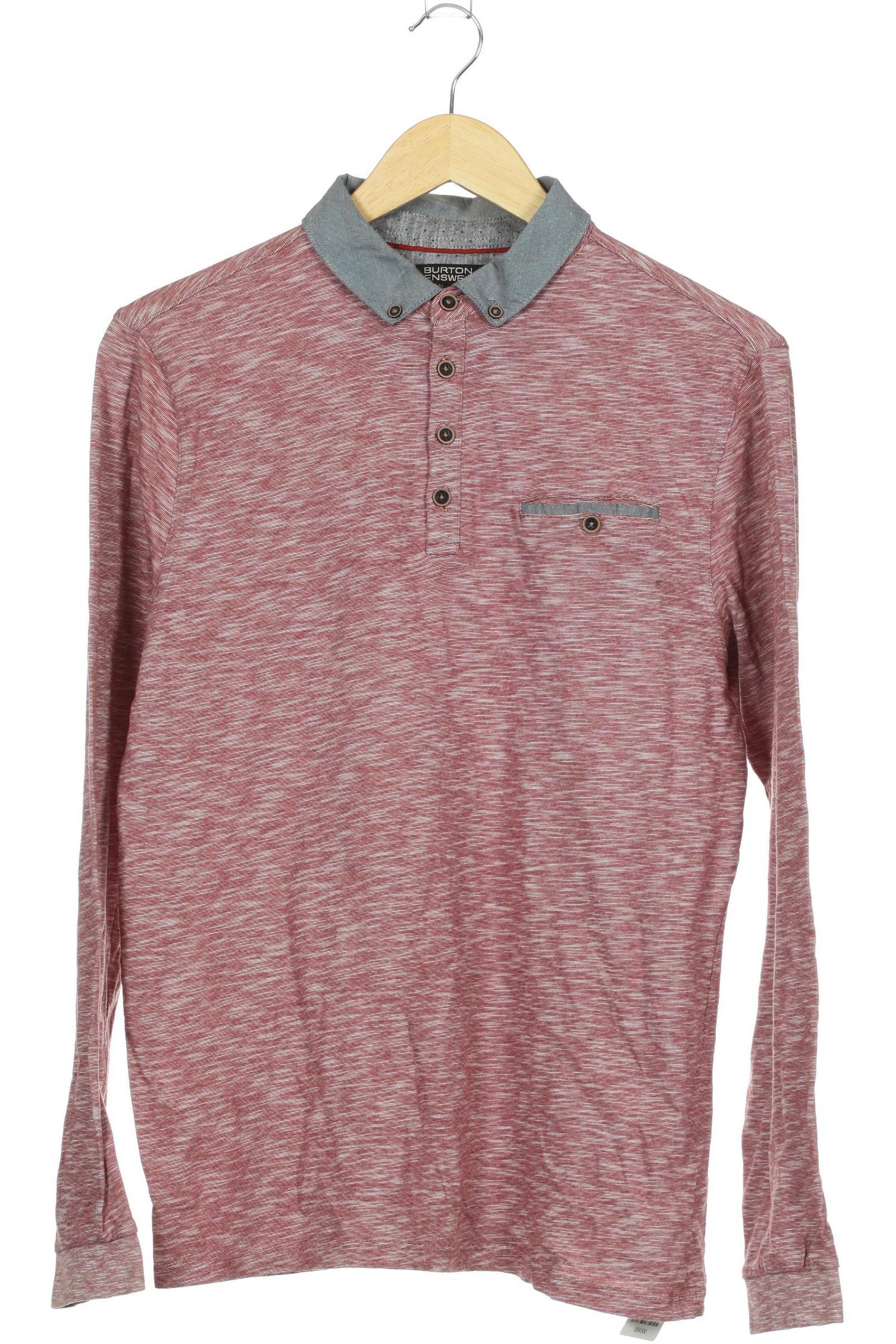 

Burton Herren Langarmshirt, rot, Gr.