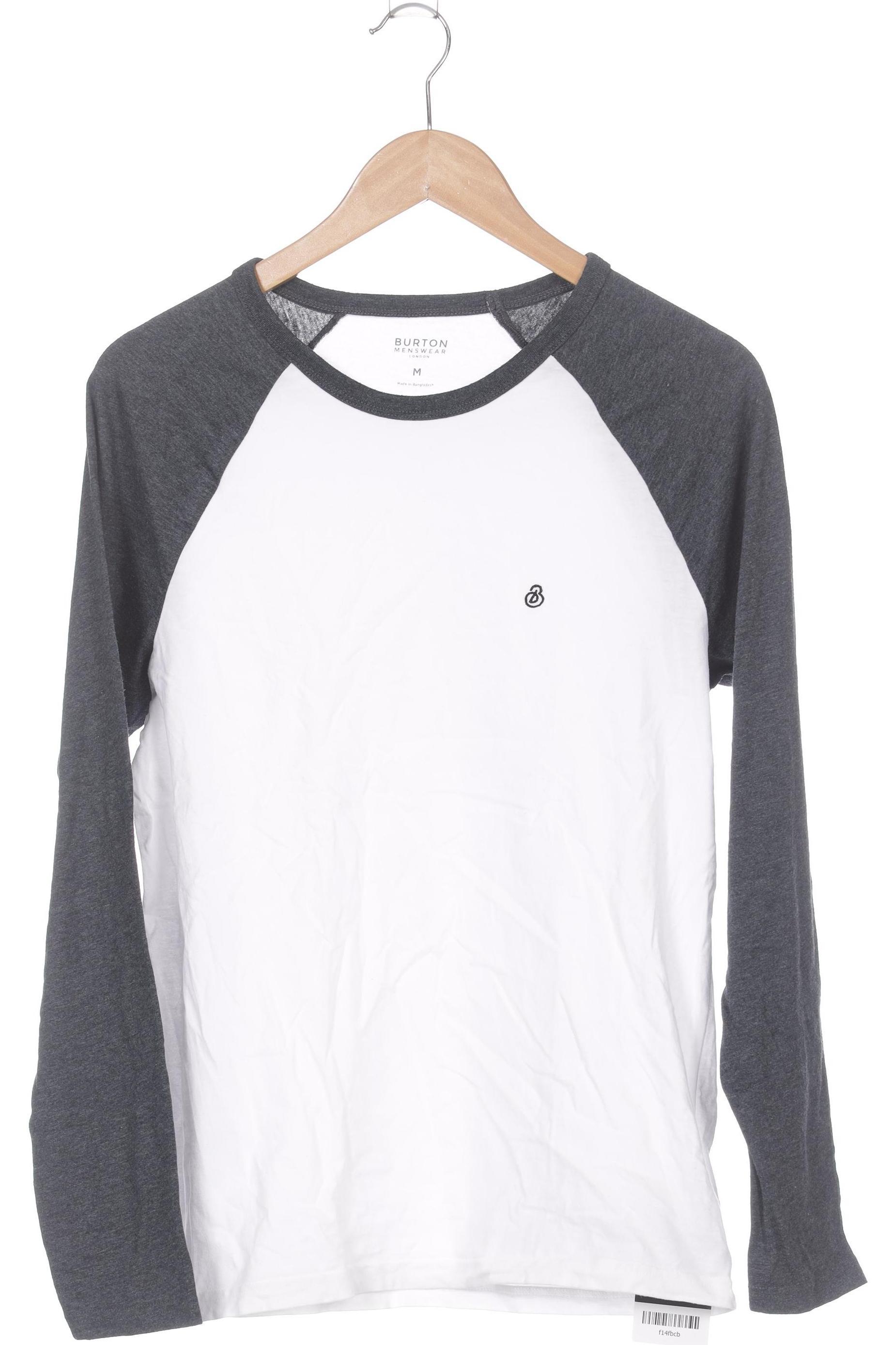 

Burton Herren Langarmshirt, weiß, Gr.