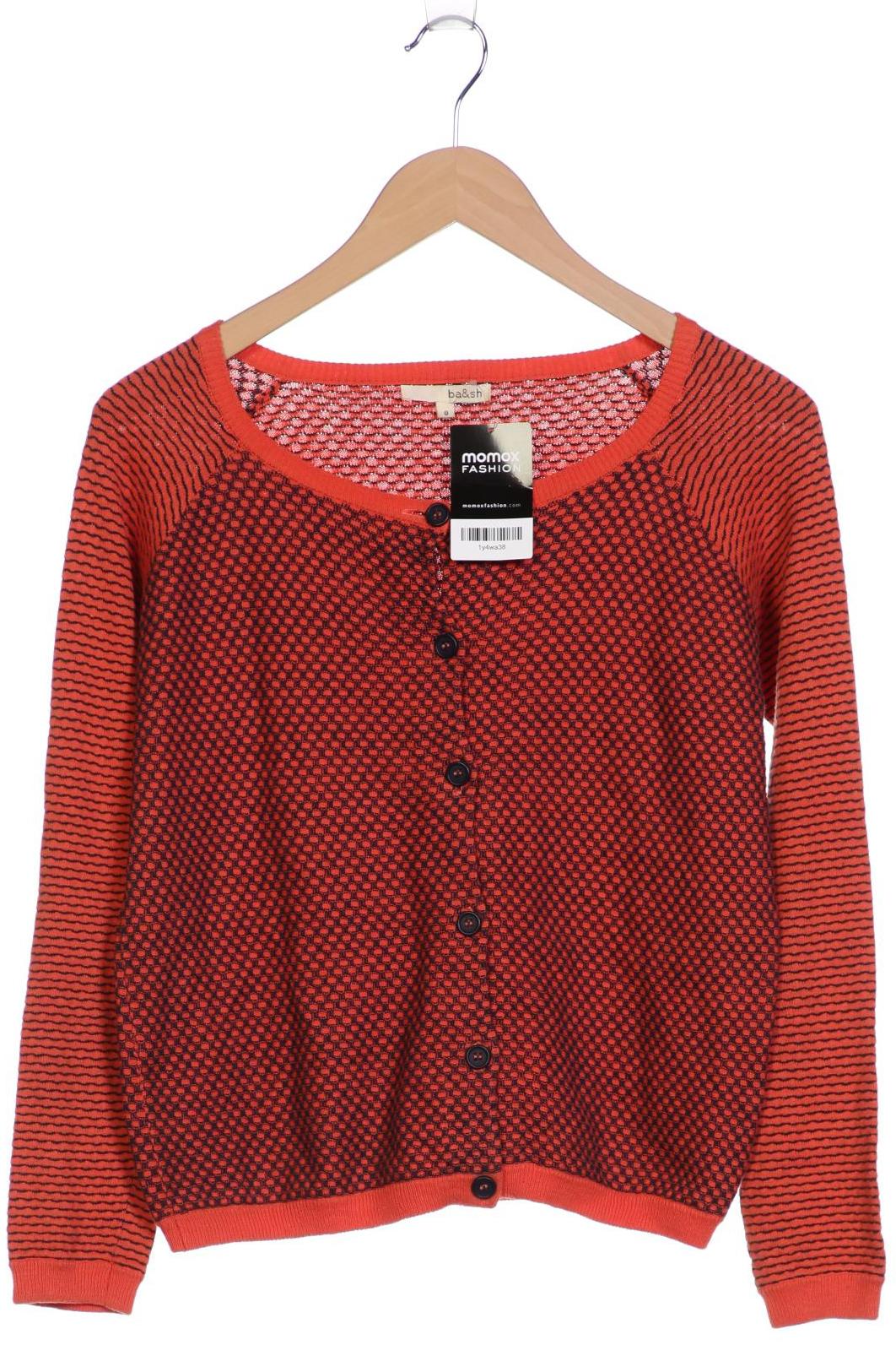 

ba&sh Damen Strickjacke, orange, Gr. 32