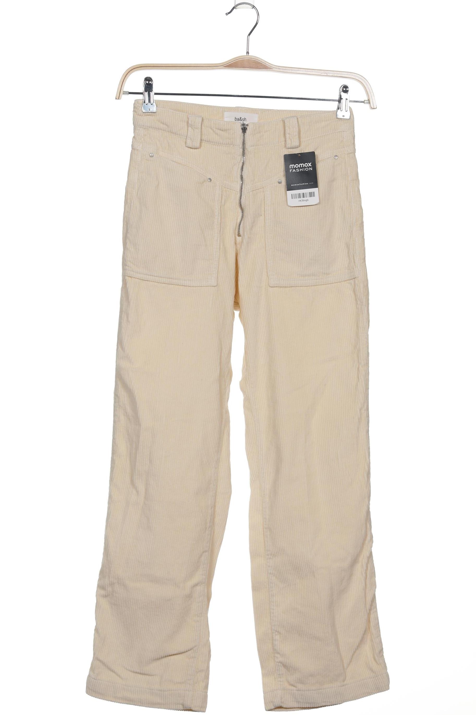 

ba&sh Damen Stoffhose, cremeweiß, Gr. 0