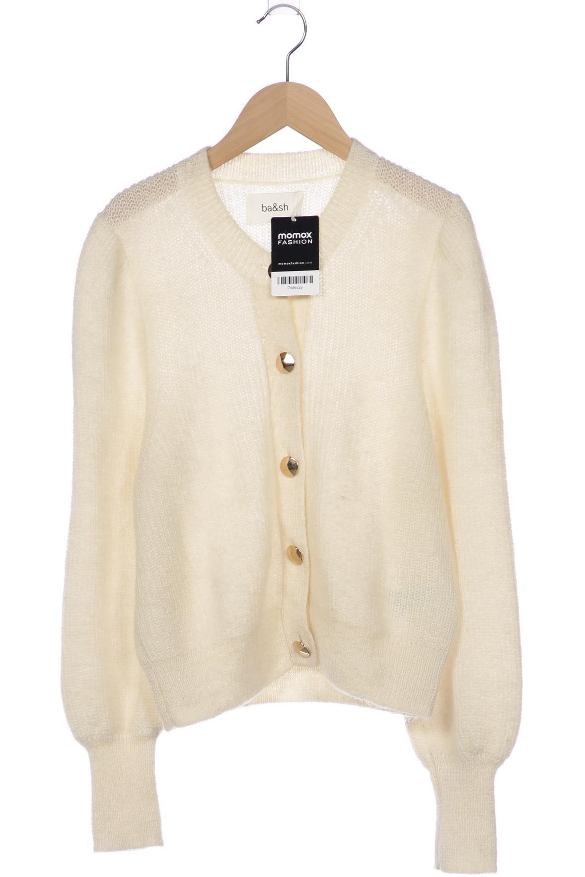 

ba&sh Damen Strickjacke, cremeweiß, Gr. 36