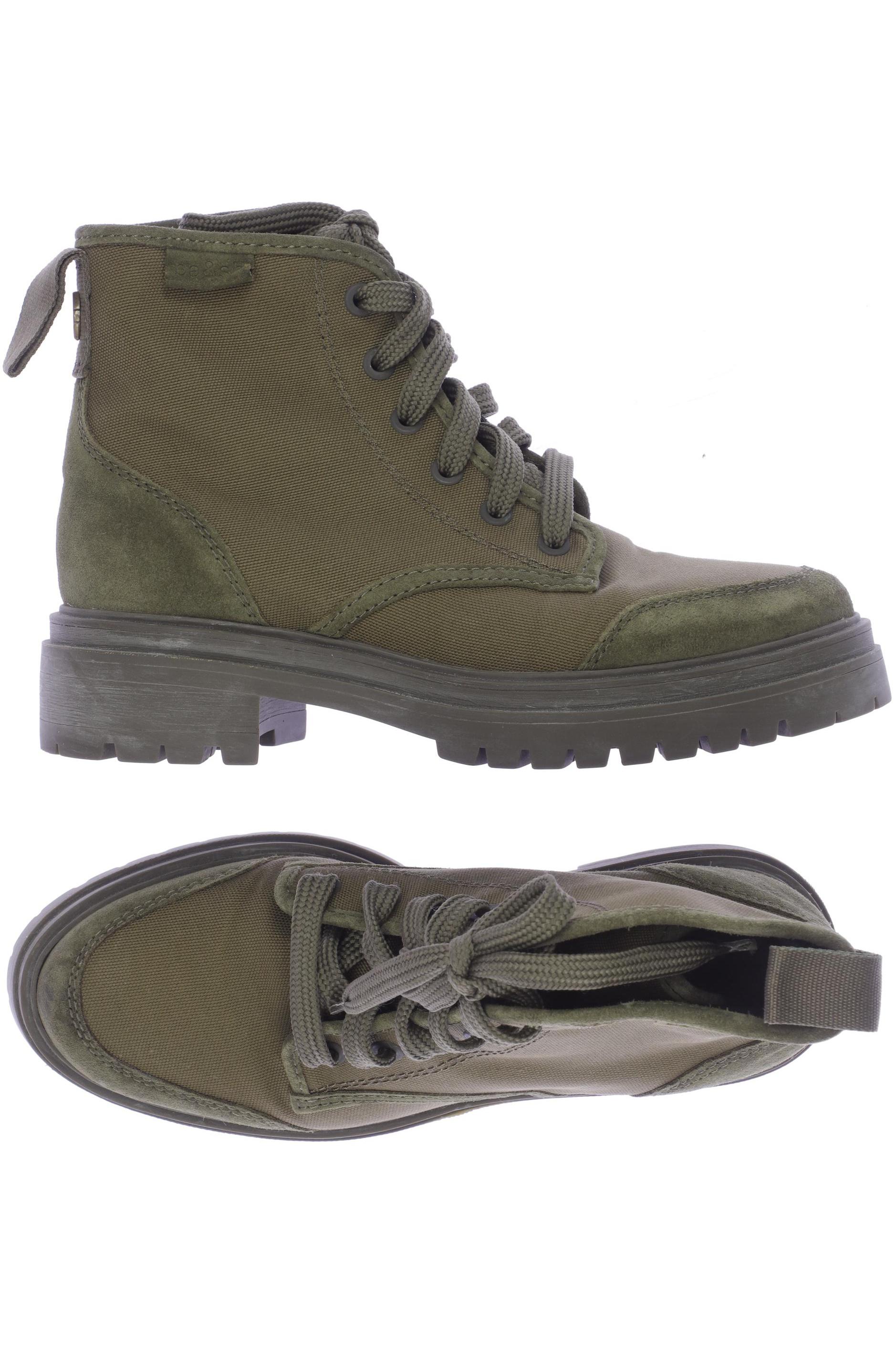 

ba&sh Damen Stiefelette, grün, Gr. 36