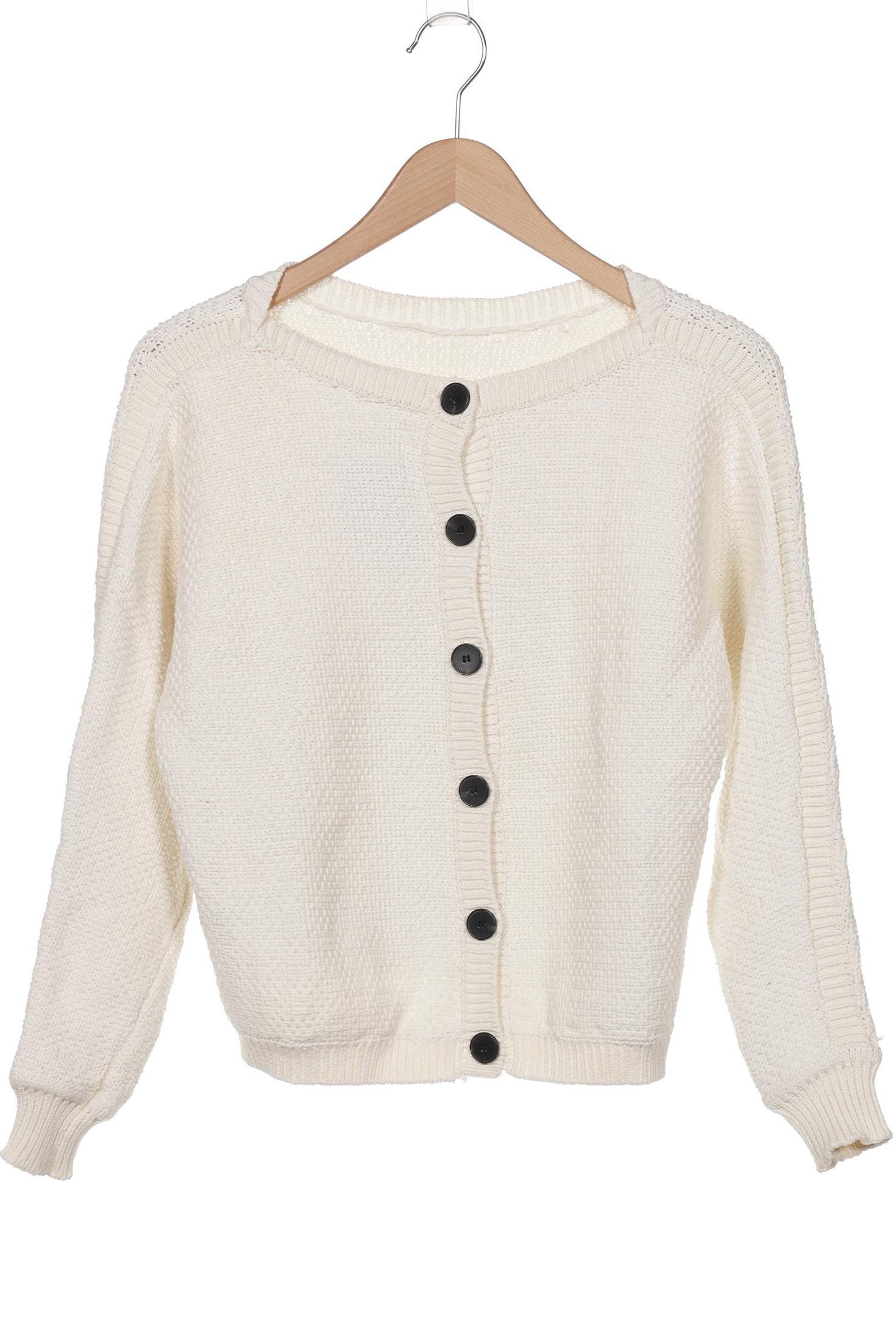 

ba&sh Damen Strickjacke, cremeweiß, Gr. 8