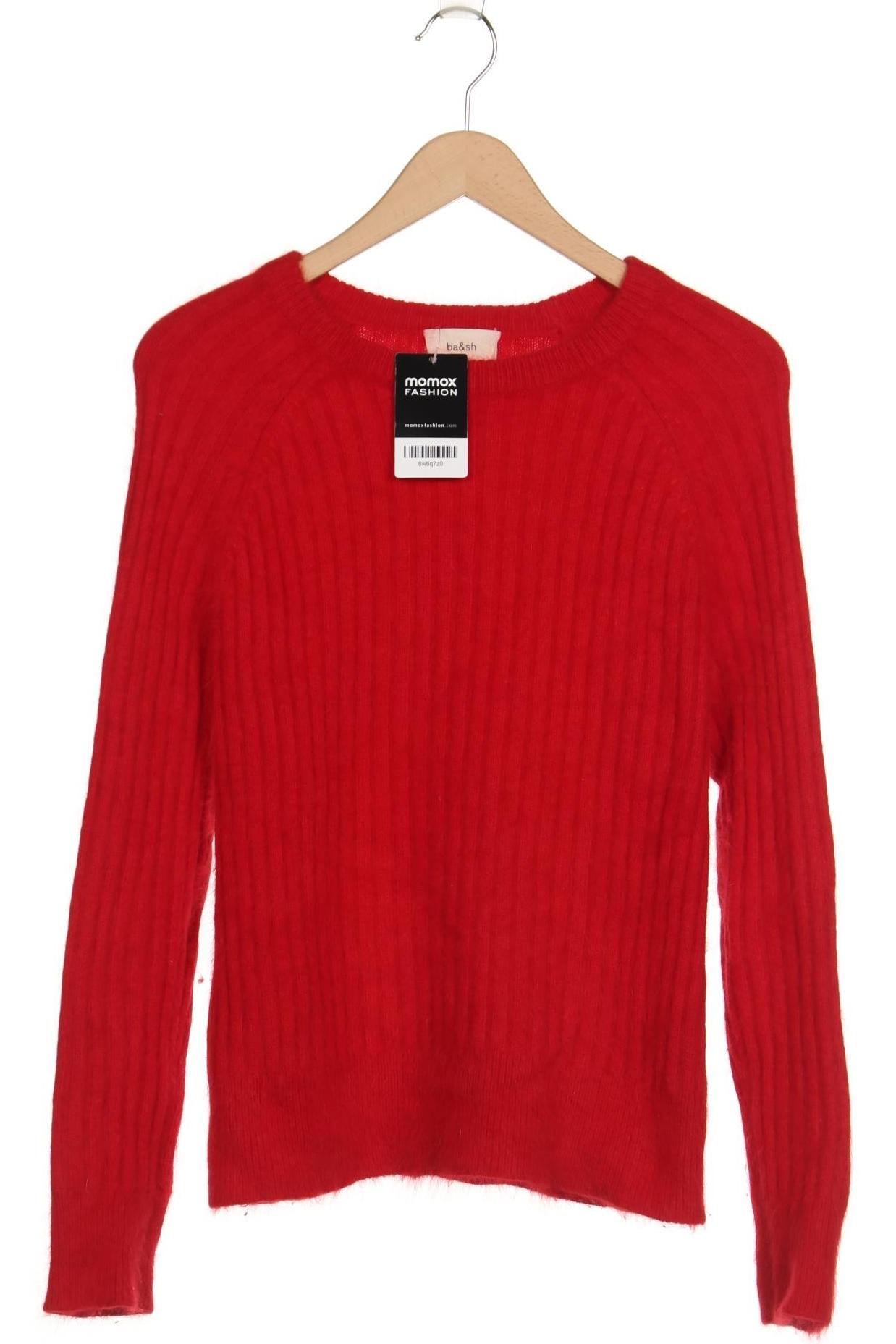 

ba&sh Damen Pullover, rot, Gr. 36
