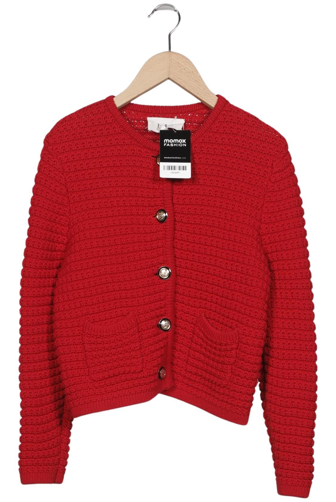 

ba&sh Damen Strickjacke, rot, Gr. 34