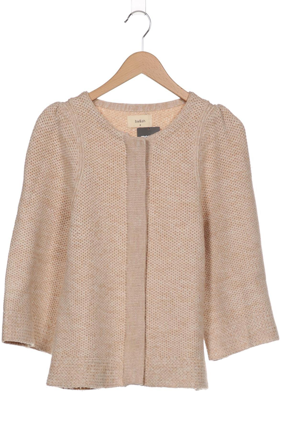 

ba&sh Damen Strickjacke, beige, Gr. 38