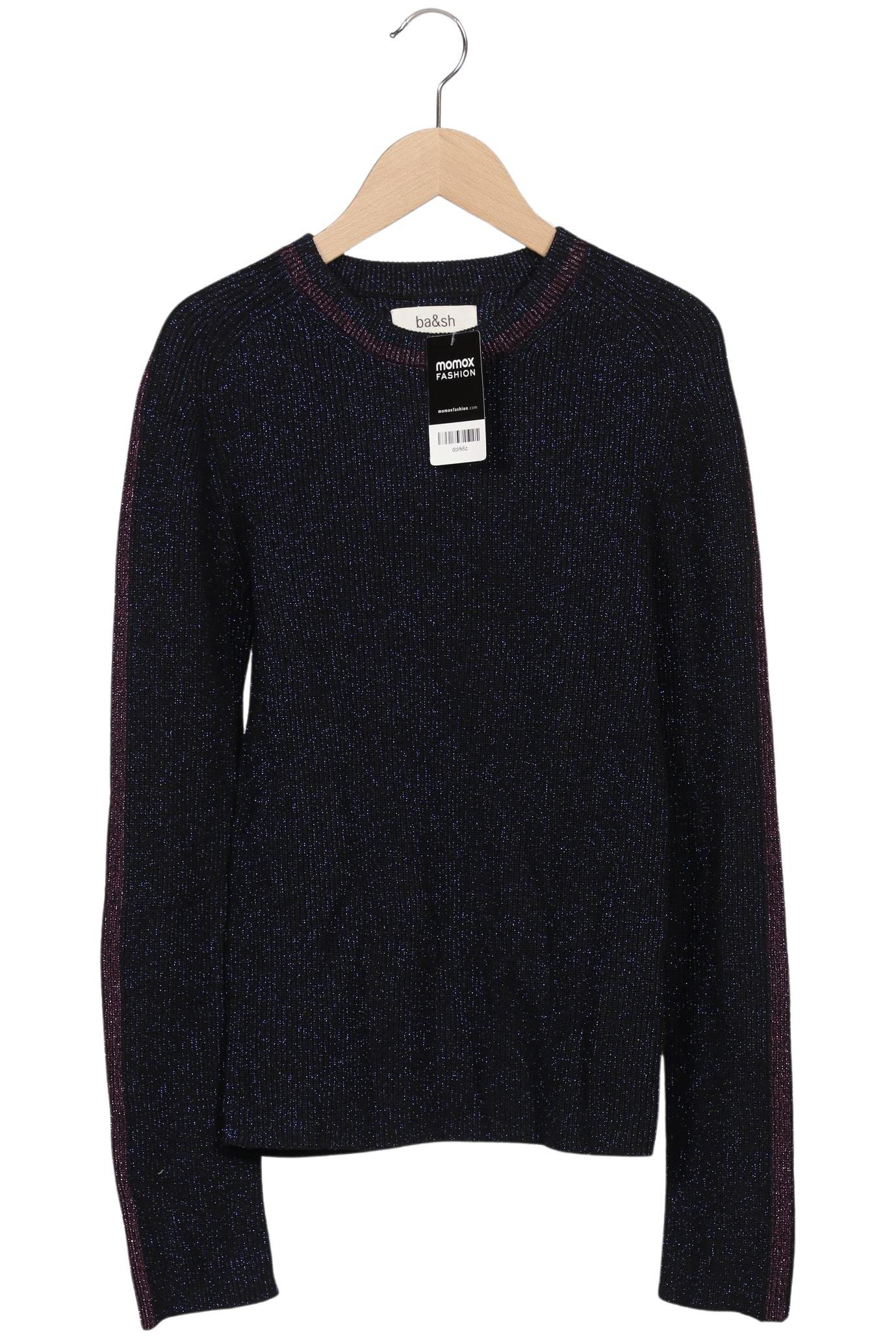 

ba&sh Damen Pullover, marineblau, Gr. 36