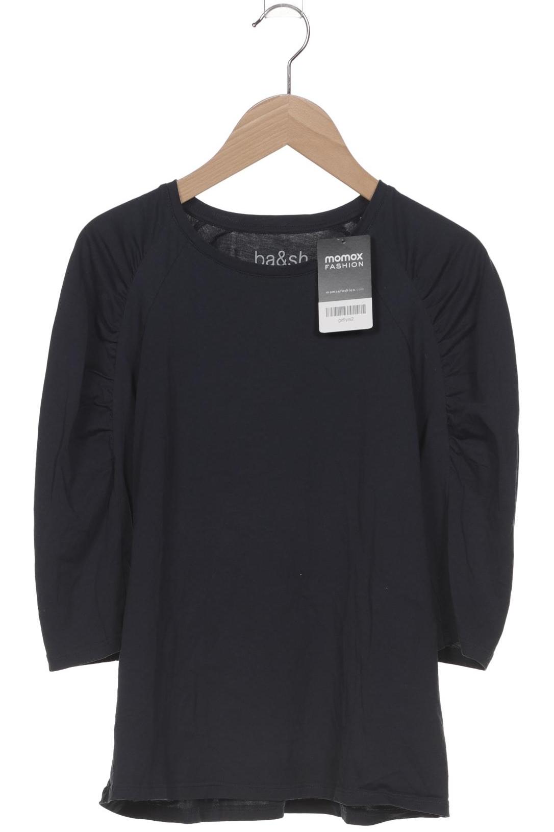 

ba&sh Damen Langarmshirt, marineblau, Gr. 32