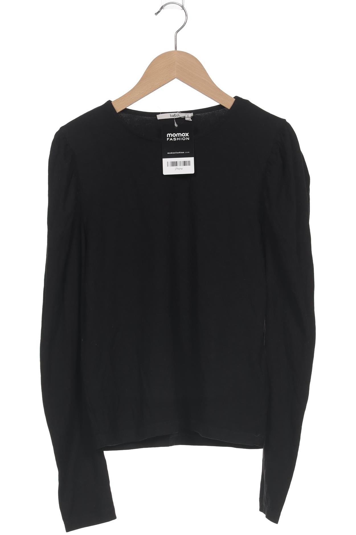 

ba&sh Damen Langarmshirt, schwarz, Gr. 36