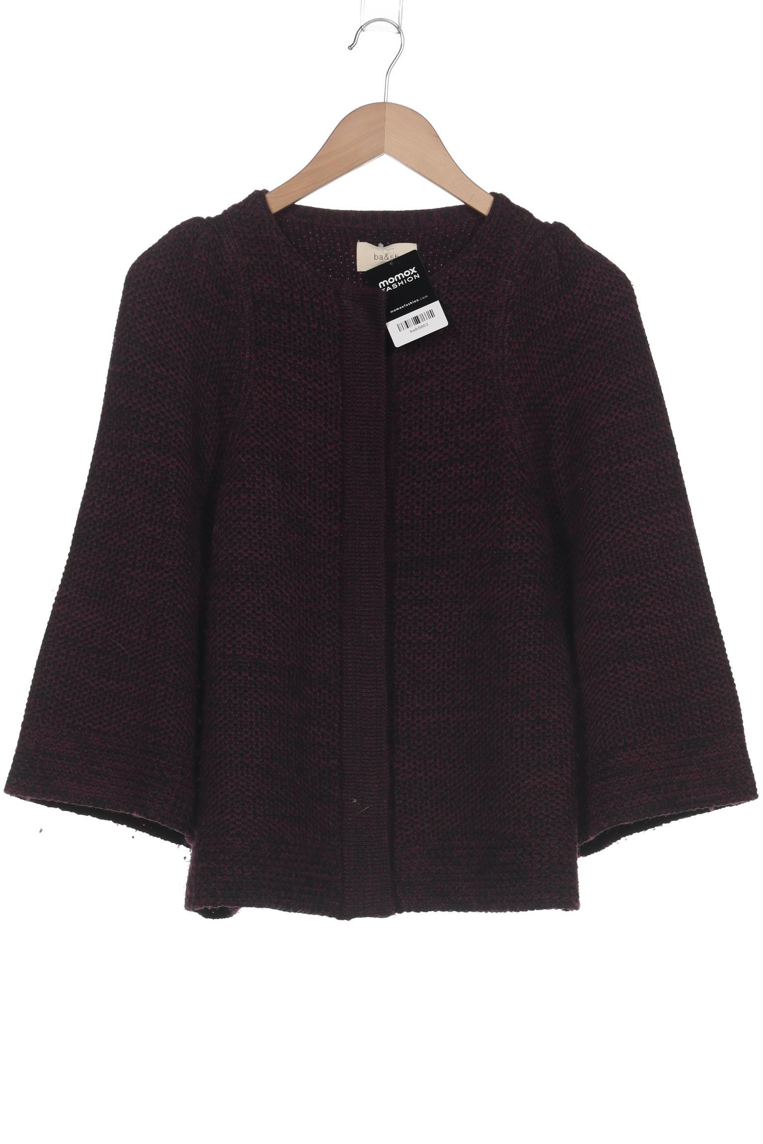 

ba&sh Damen Strickjacke, bordeaux, Gr. 34