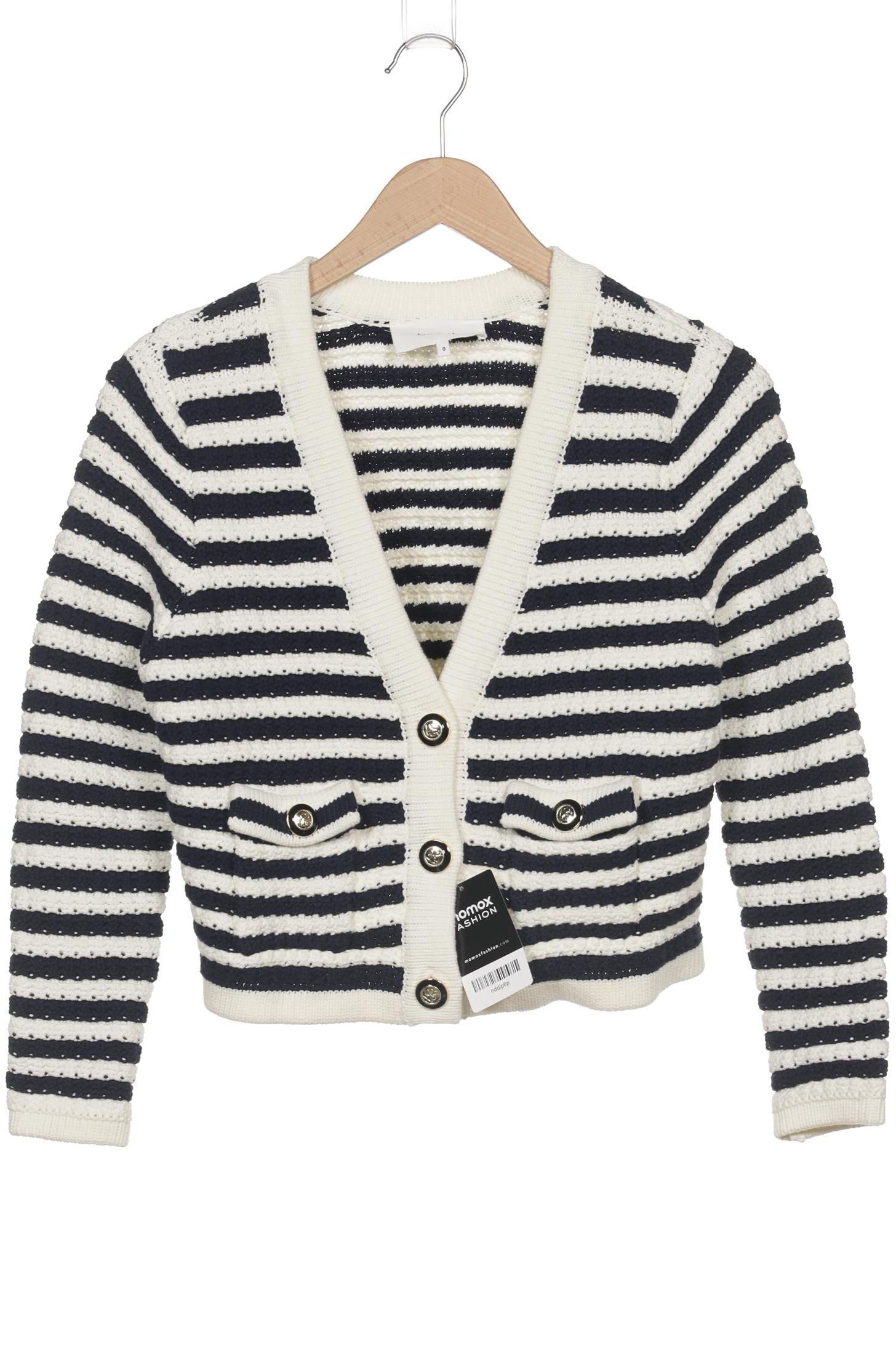 

ba&sh Damen Strickjacke, marineblau, Gr. 32