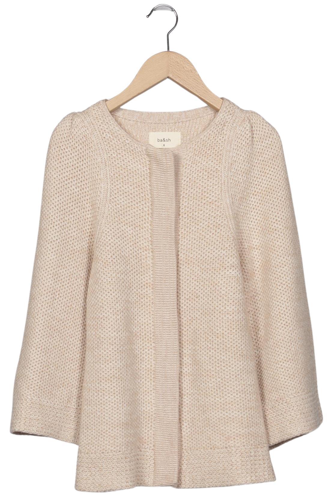 

ba&sh Damen Strickjacke, beige, Gr. 32