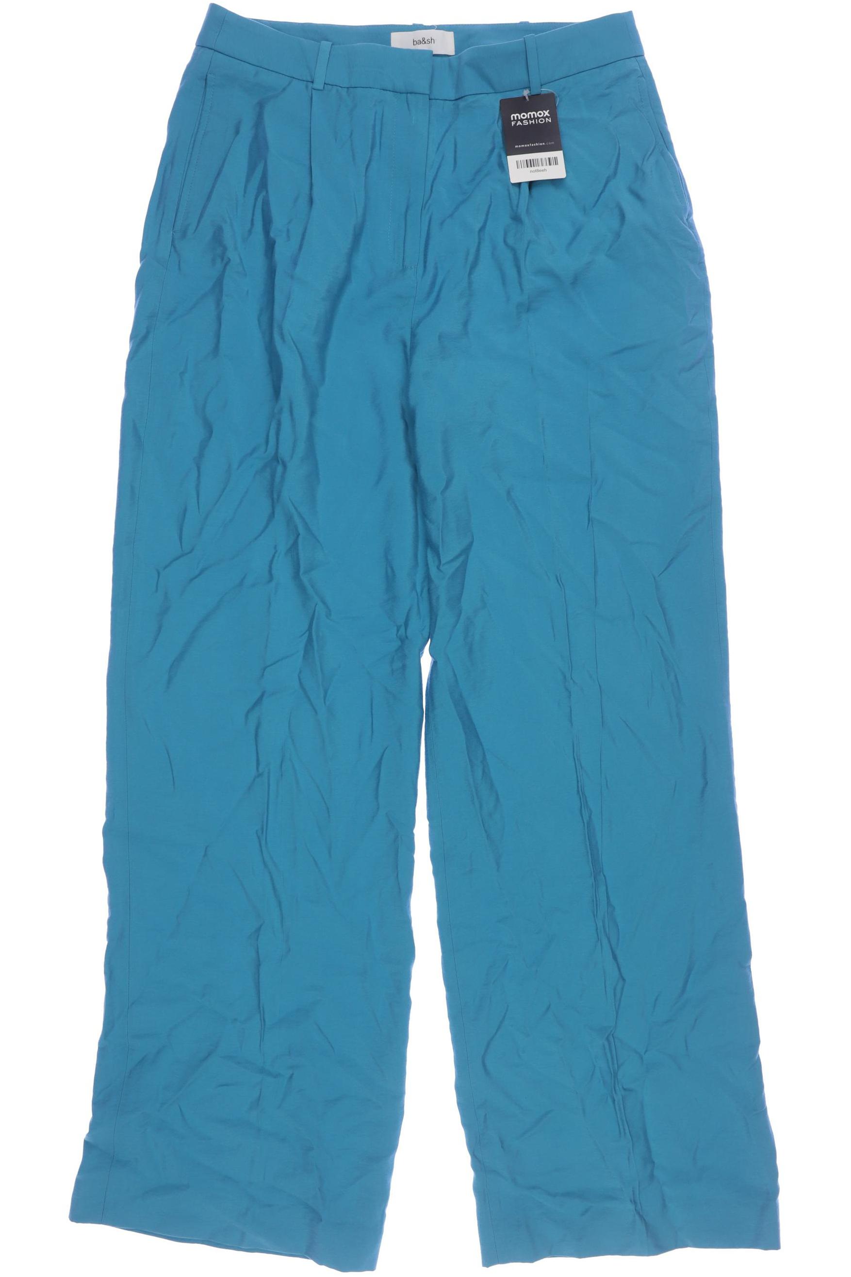 

ba&sh Damen Stoffhose, blau, Gr. 8