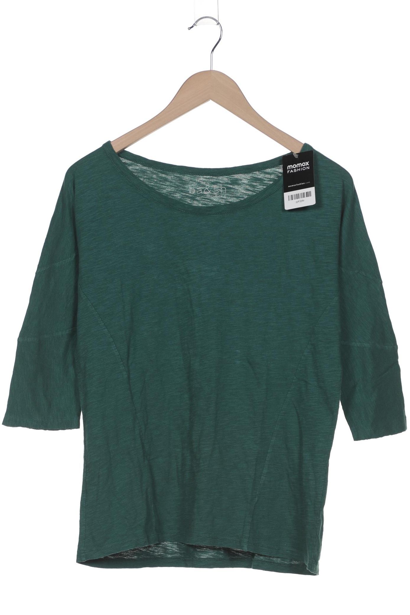 

ba&sh Damen Langarmshirt, grün, Gr. 36