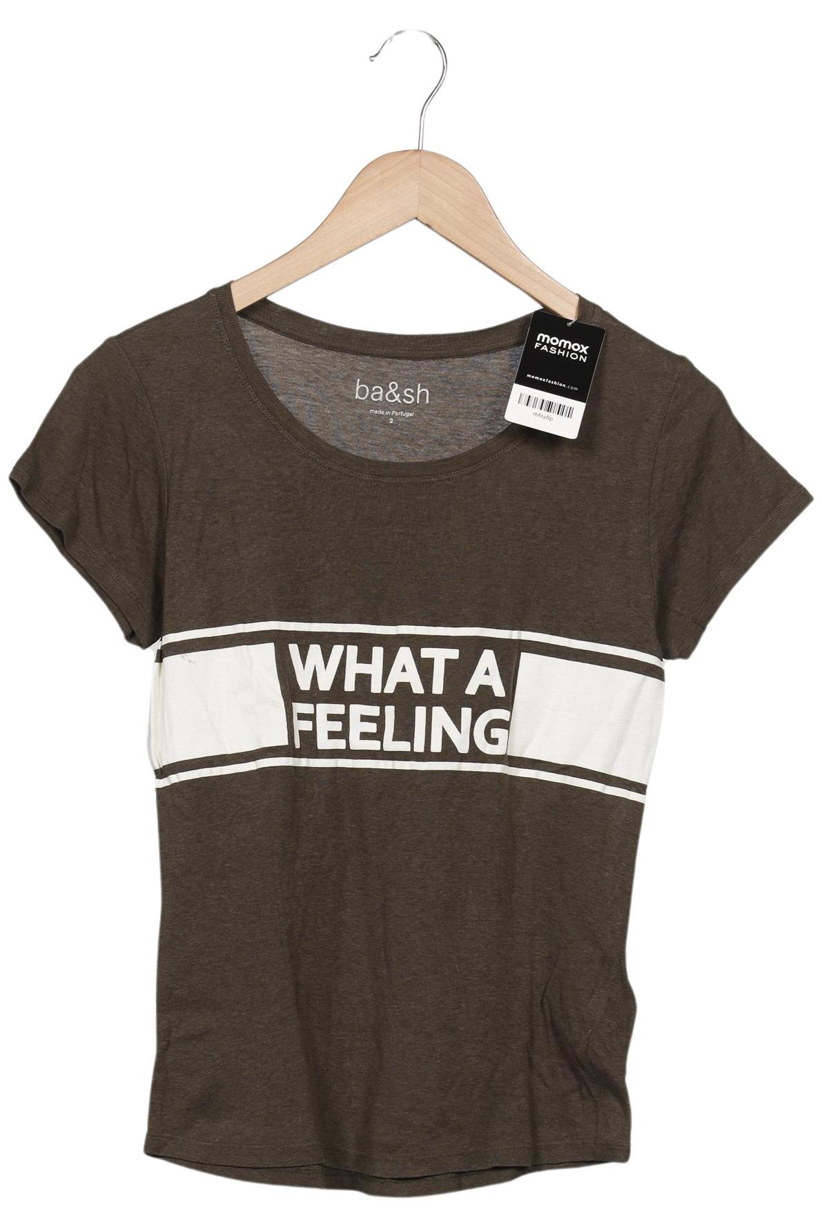 

ba&sh Damen T-Shirt, grün, Gr. 36