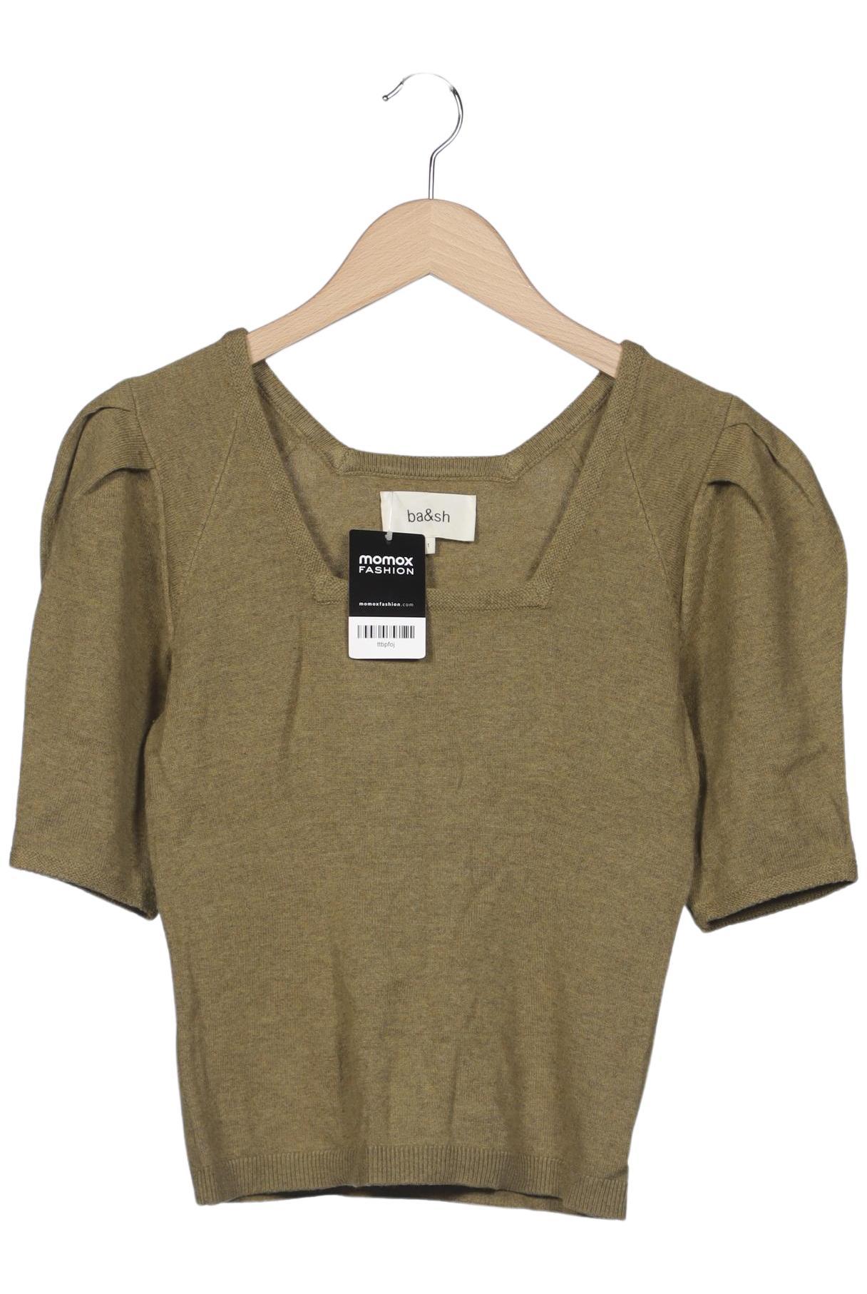 

ba&sh Damen Pullover, grün, Gr. 34