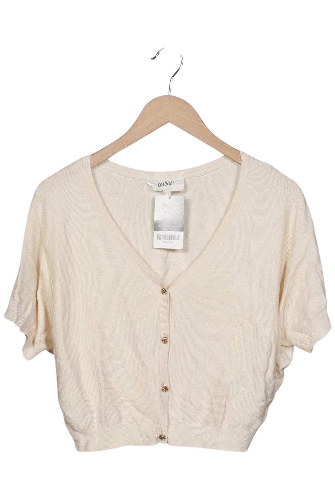 

ba&sh Damen Strickjacke, cremeweiß, Gr. 34