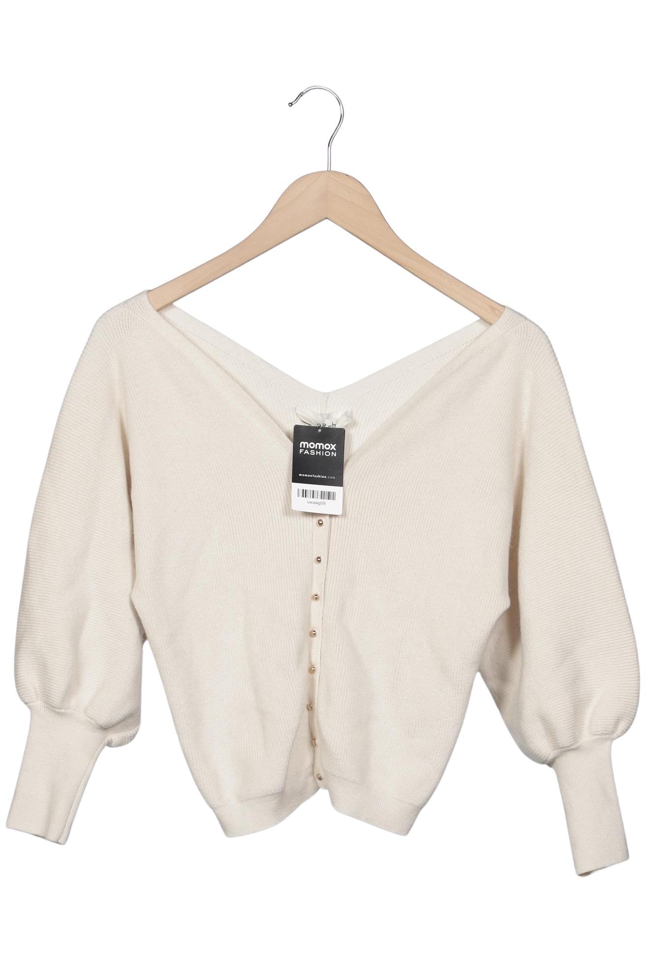 

ba&sh Damen Strickjacke, cremeweiß, Gr. 36