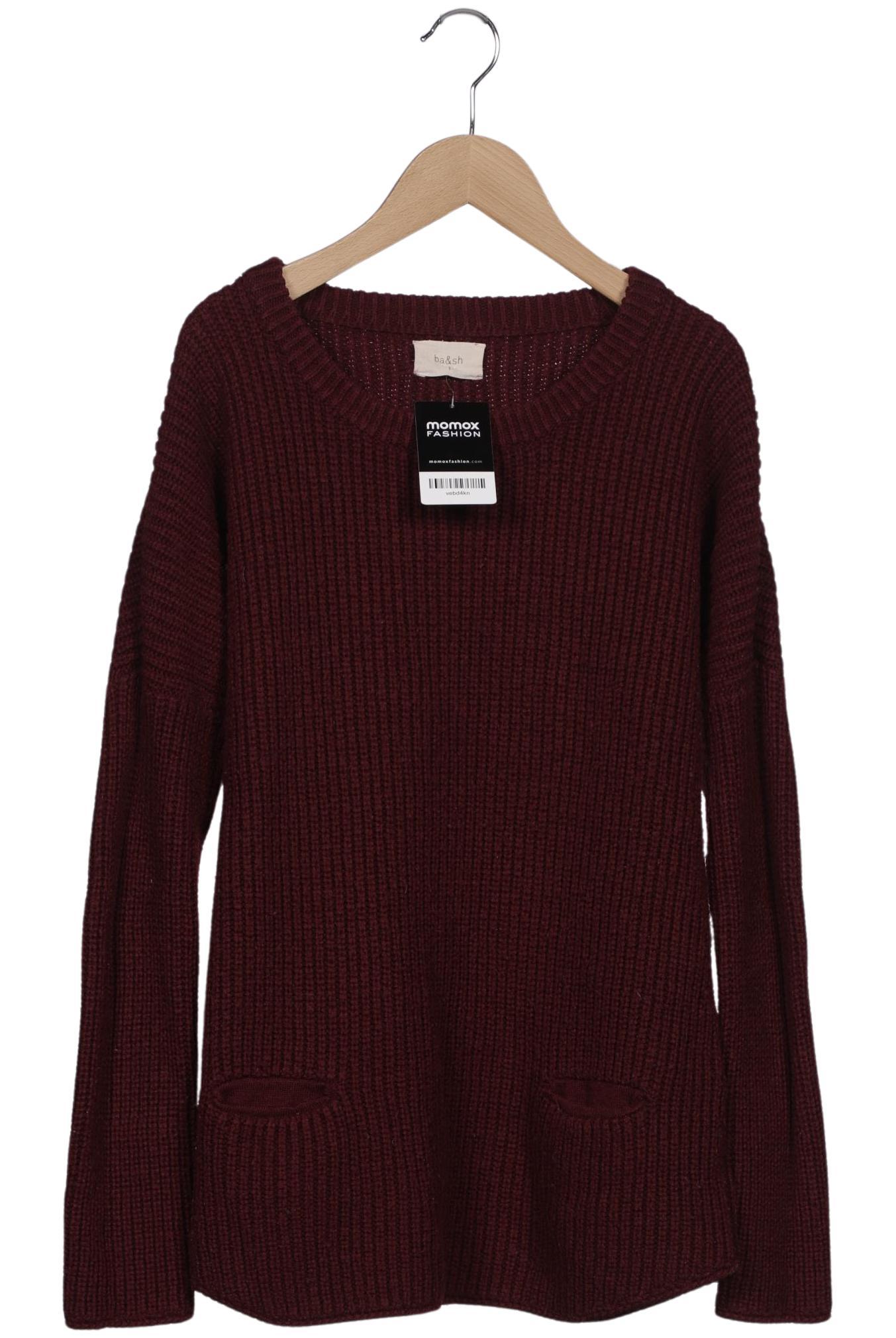 

ba&sh Damen Pullover, bordeaux, Gr. 34