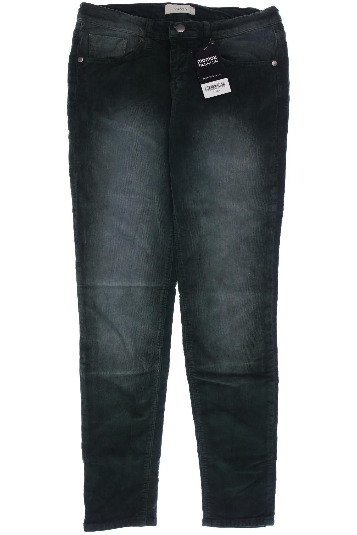 

ba&sh Damen Stoffhose, grün, Gr. 27