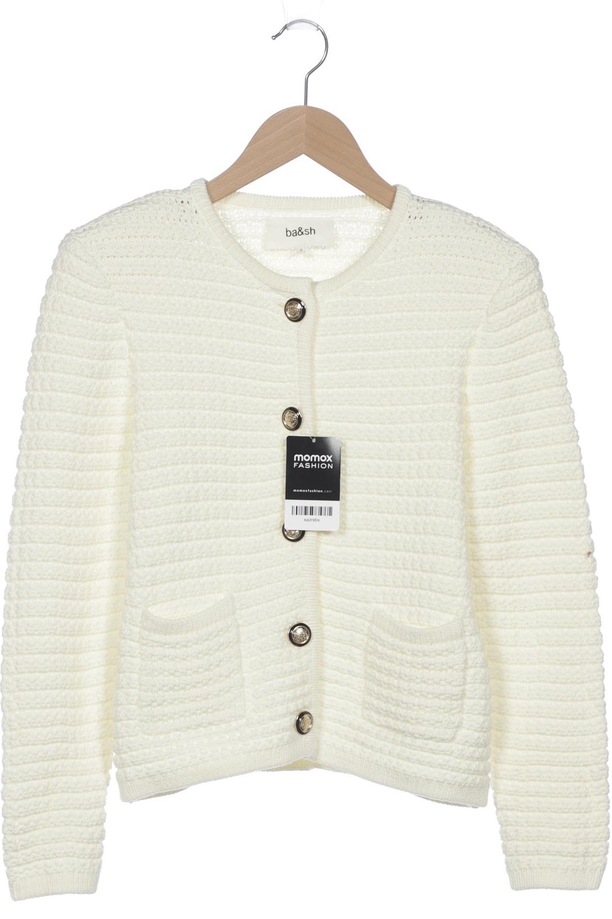 

ba&sh Damen Strickjacke, cremeweiß, Gr. 36