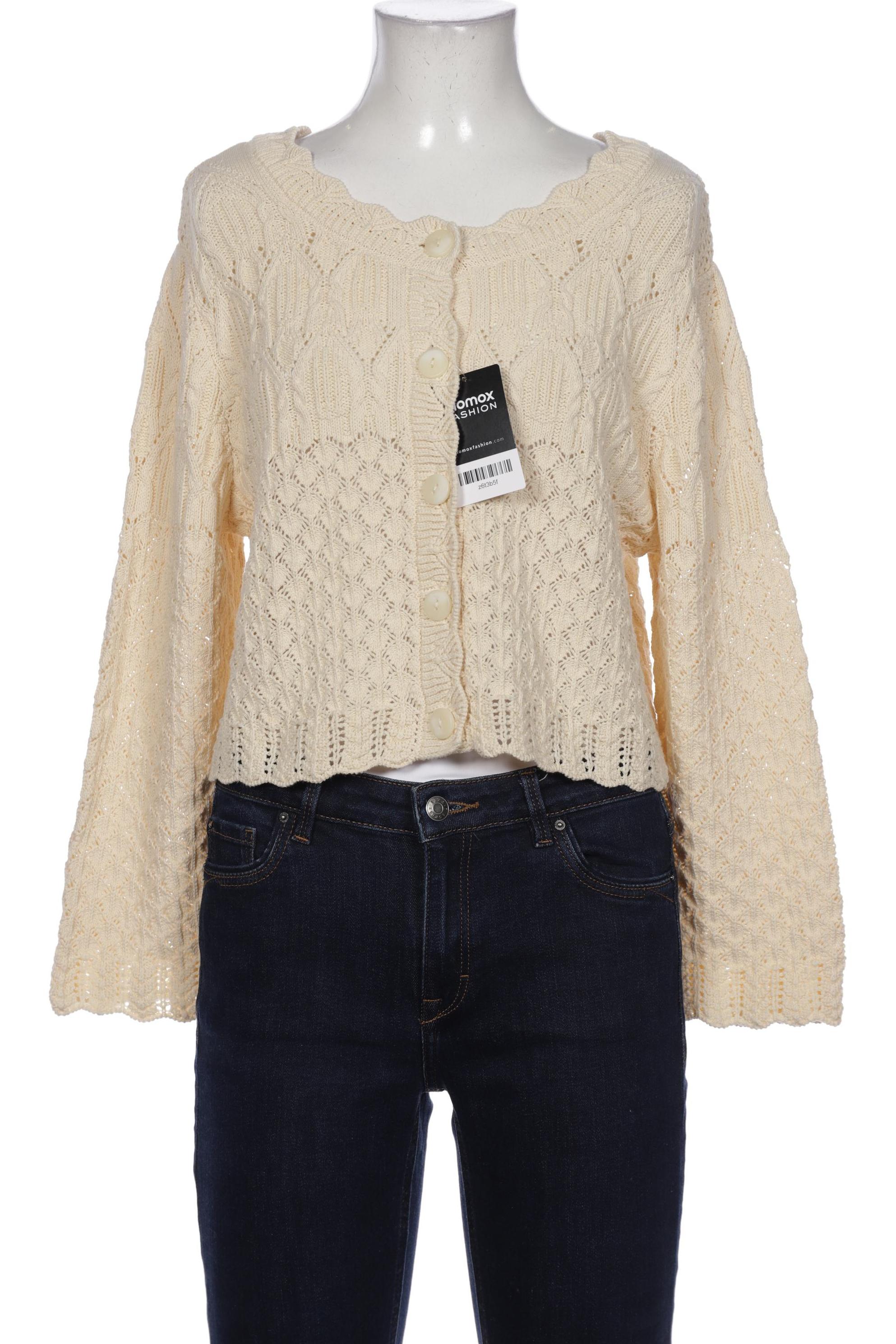 

ba&sh Damen Strickjacke, cremeweiß, Gr. 8