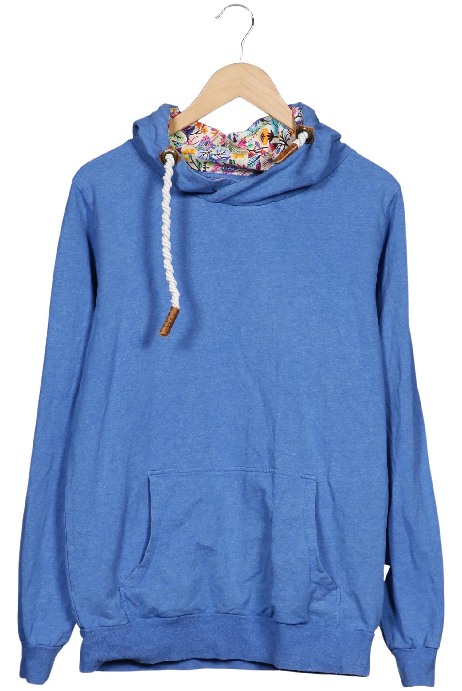 

Babauba Damen Kapuzenpullover, blau, Gr. 38