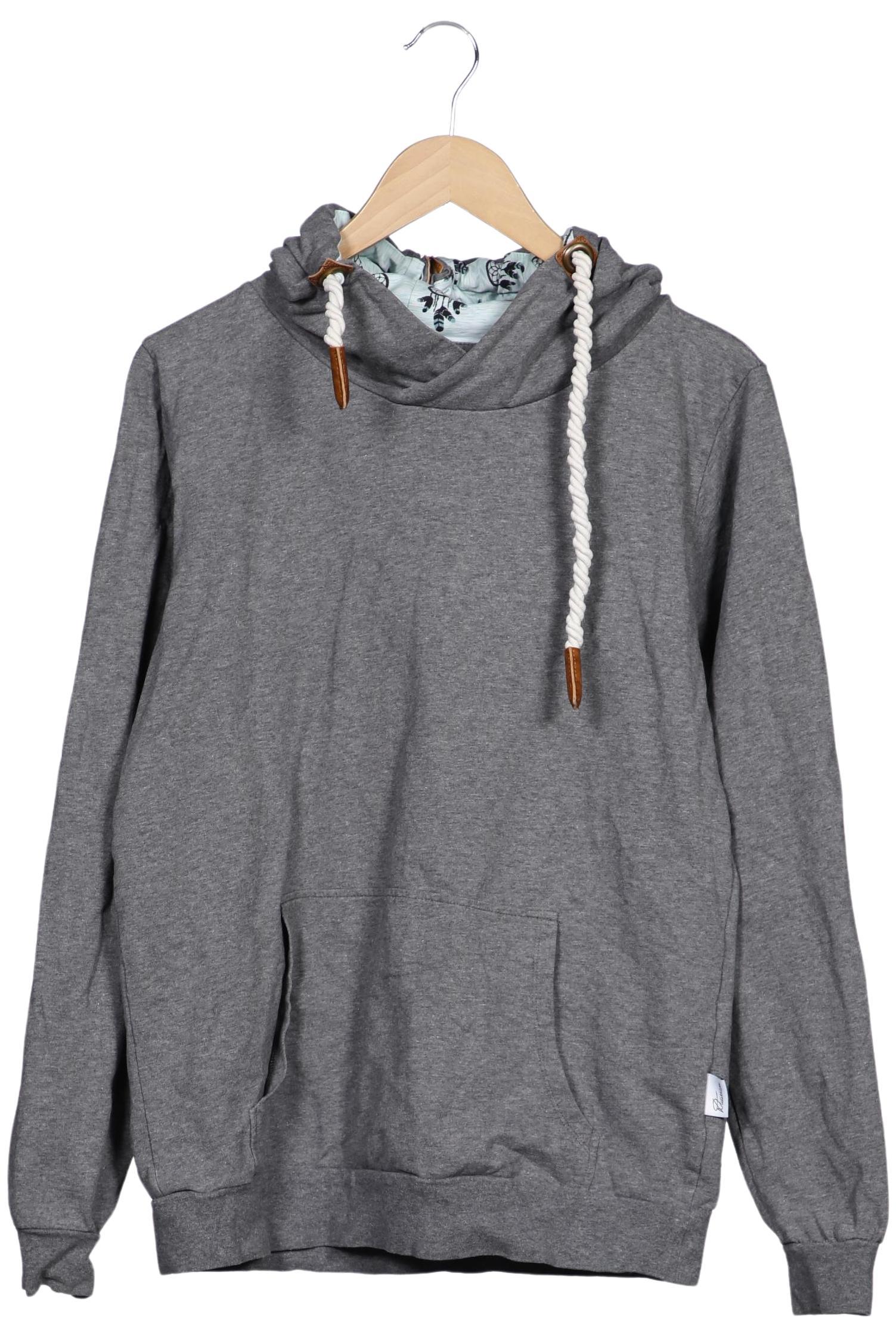 

Babauba Damen Kapuzenpullover, grau, Gr. 38