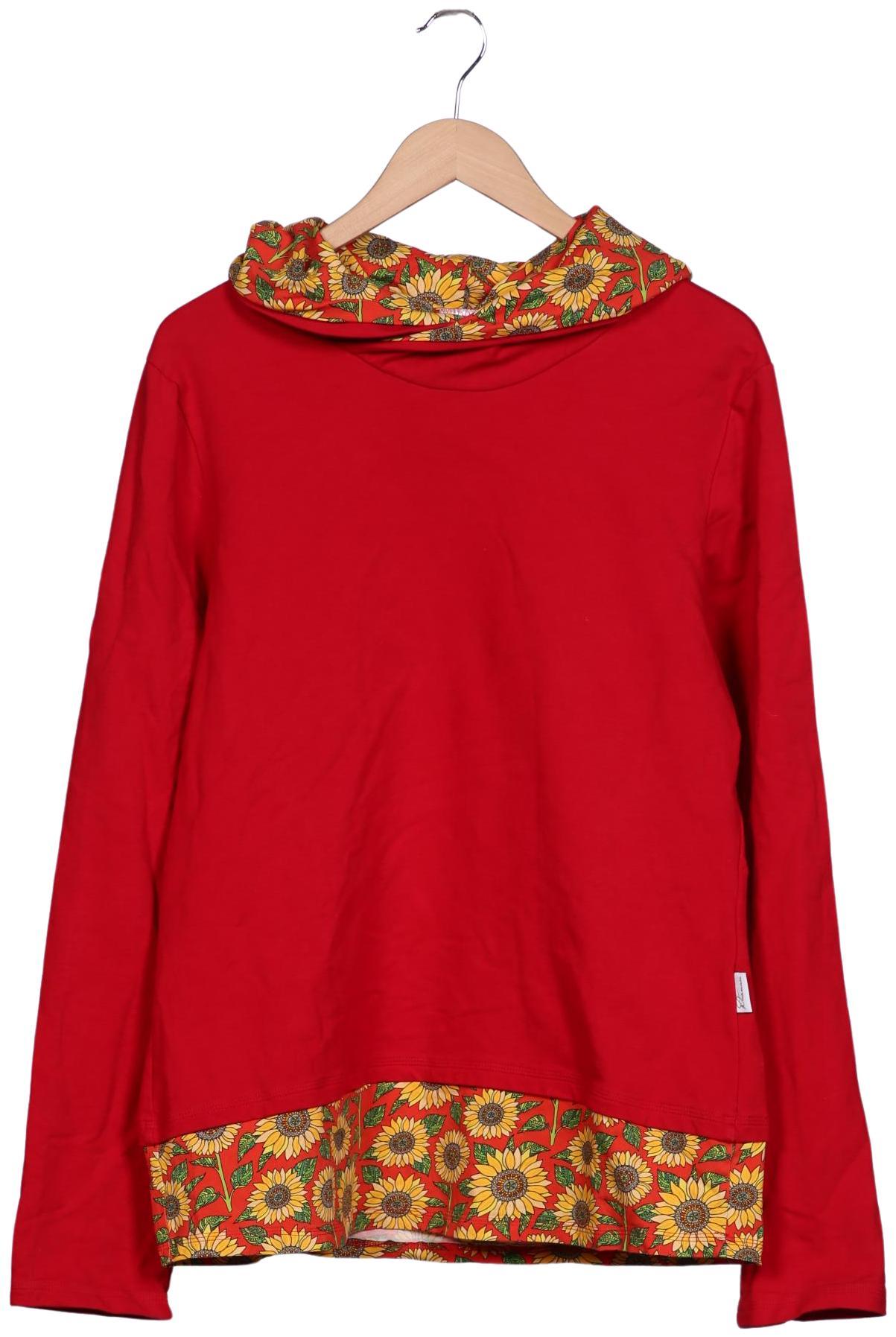 

Babauba Damen Kapuzenpullover, rot, Gr. 46