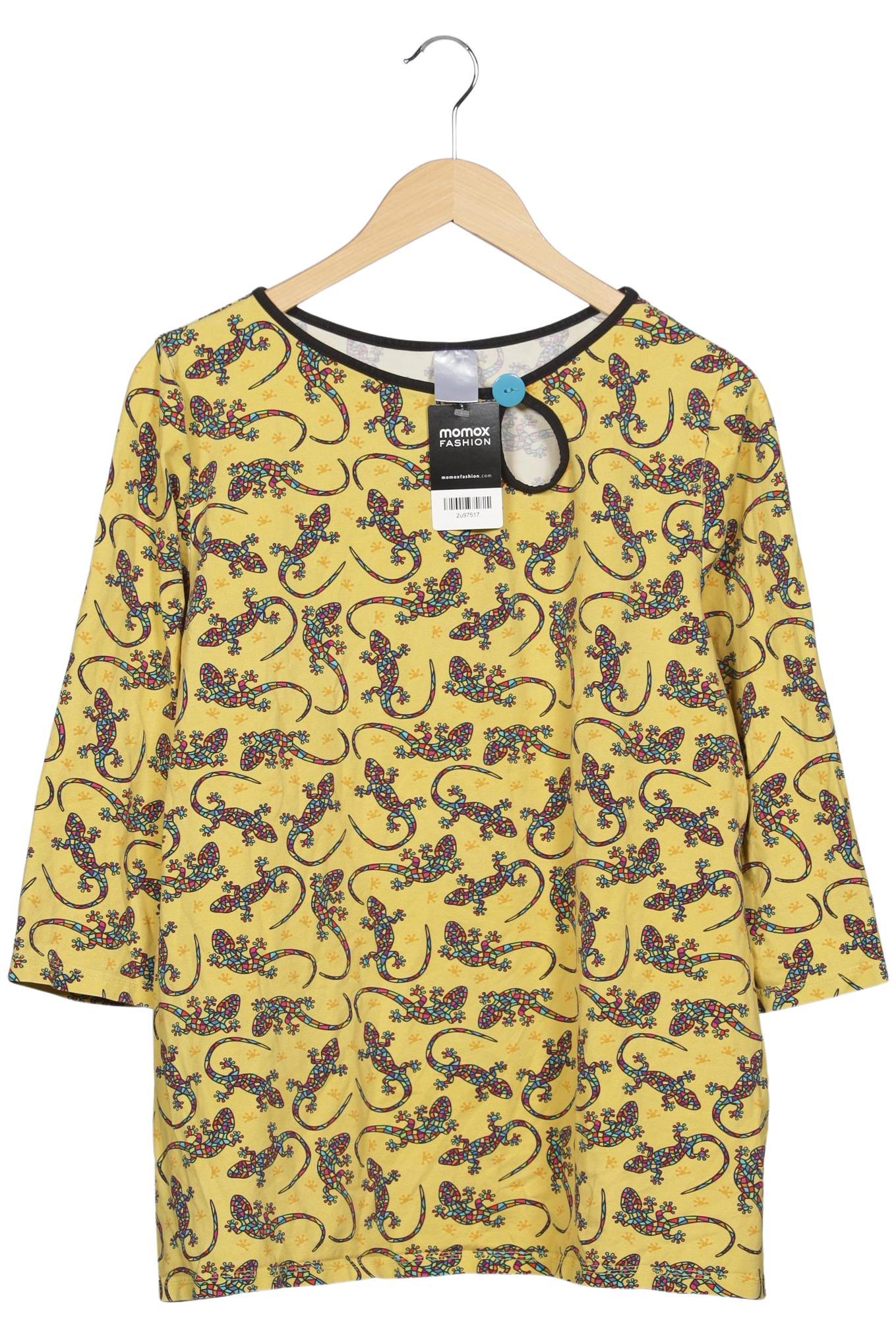 

Babauba Damen Langarmshirt, gelb, Gr. 44