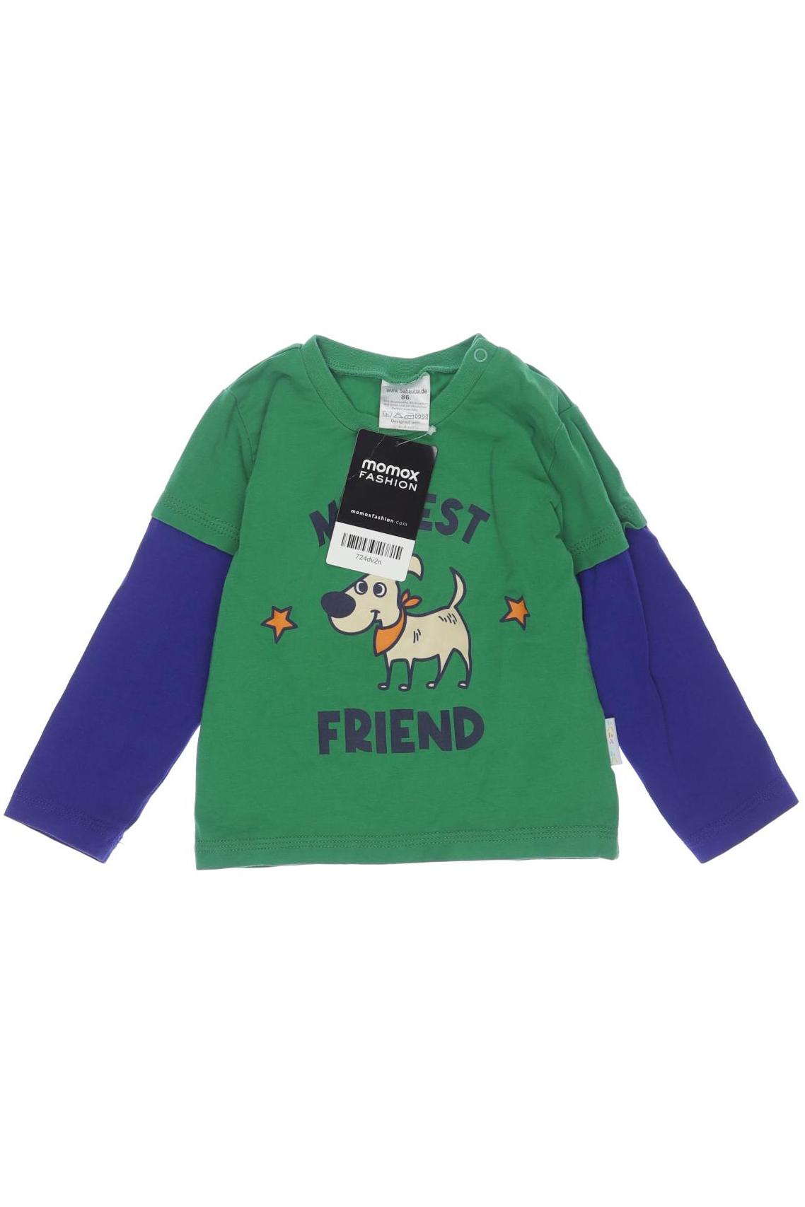 

Babauba Herren Langarmshirt, grün, Gr. 86