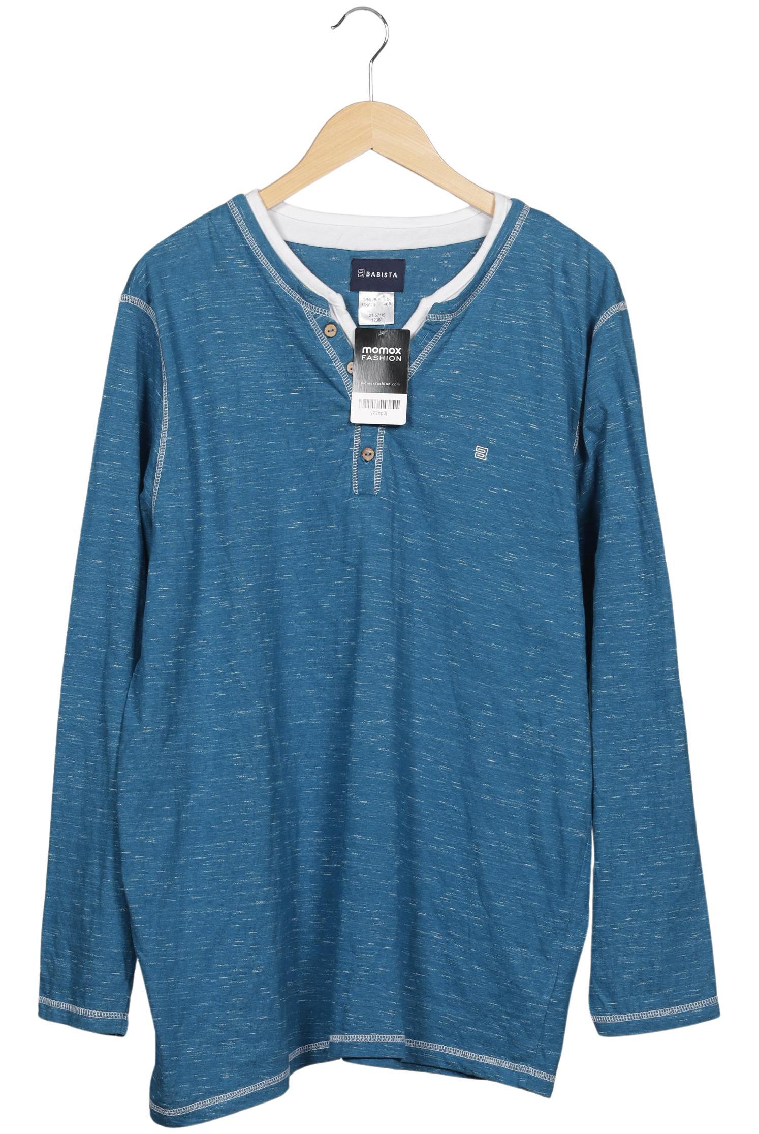 Thumbnail - Babista Herren Langarmshirt, blau, Gr. 56