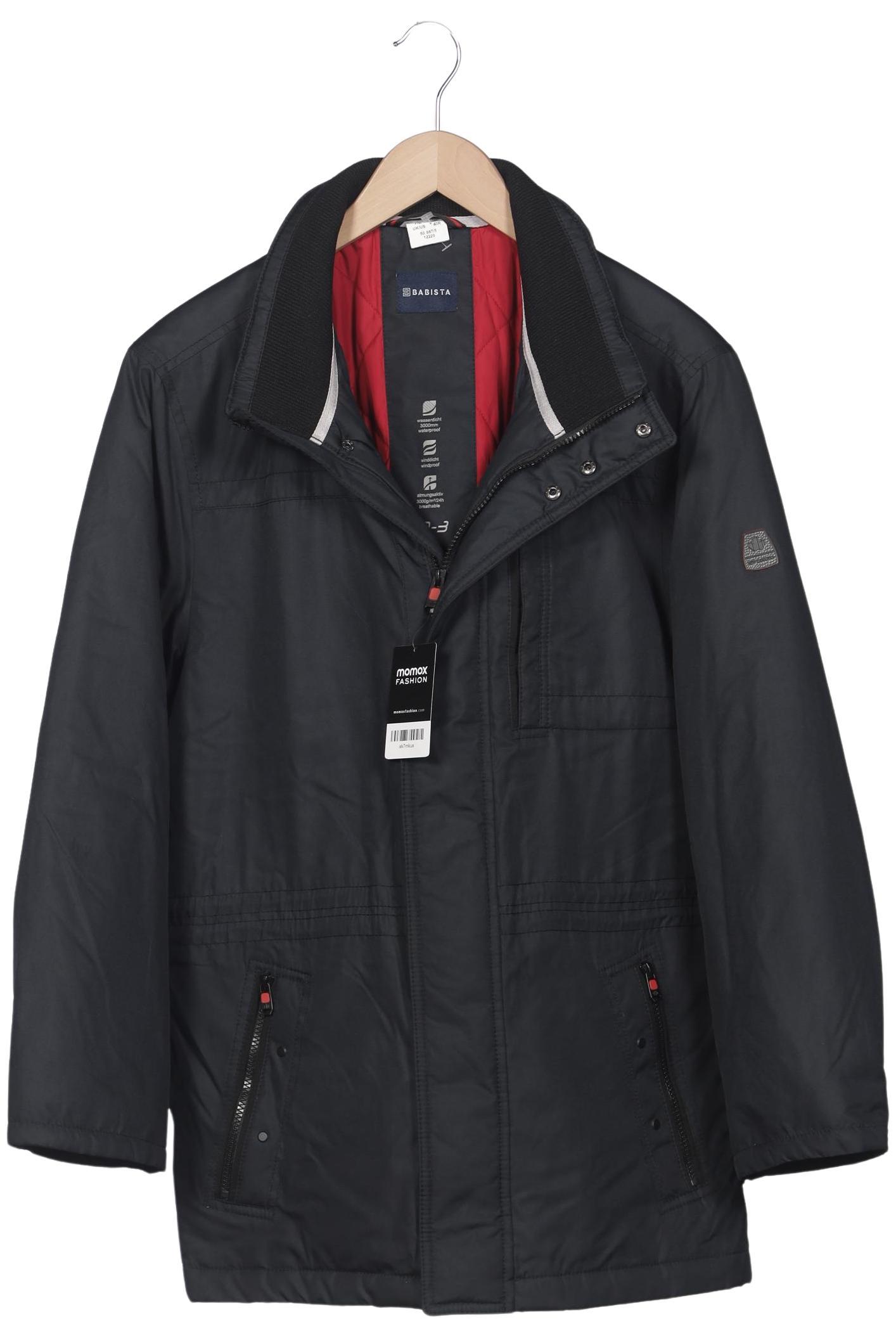 Thumbnail - Babista Herren Mantel, schwarz, Gr. 50