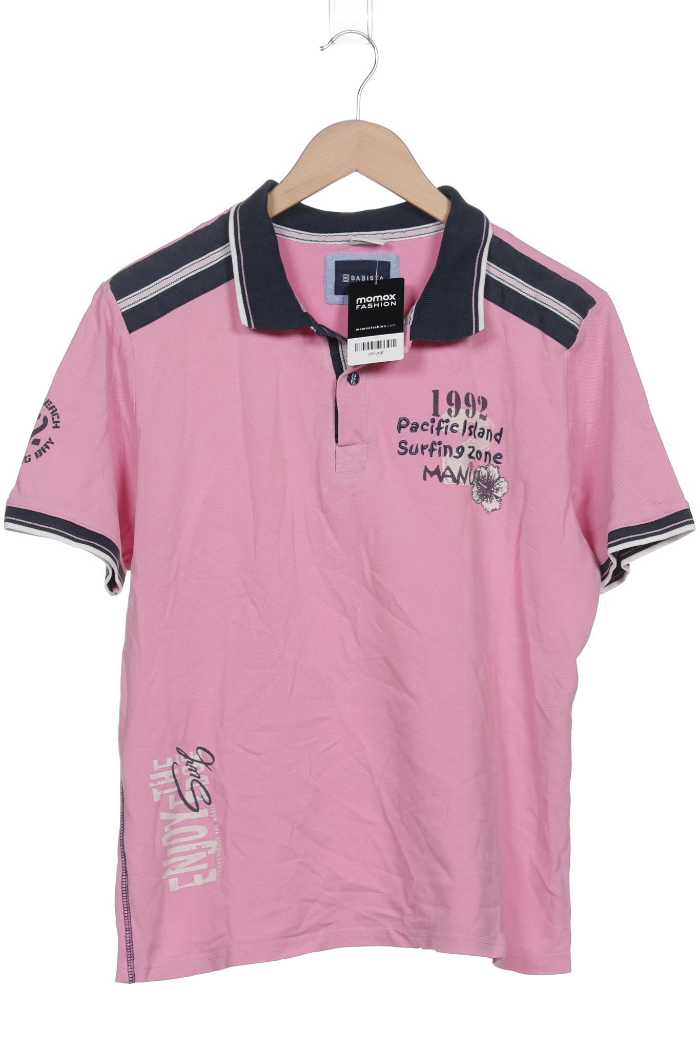 

Babista Herren Poloshirt, pink, Gr. 50