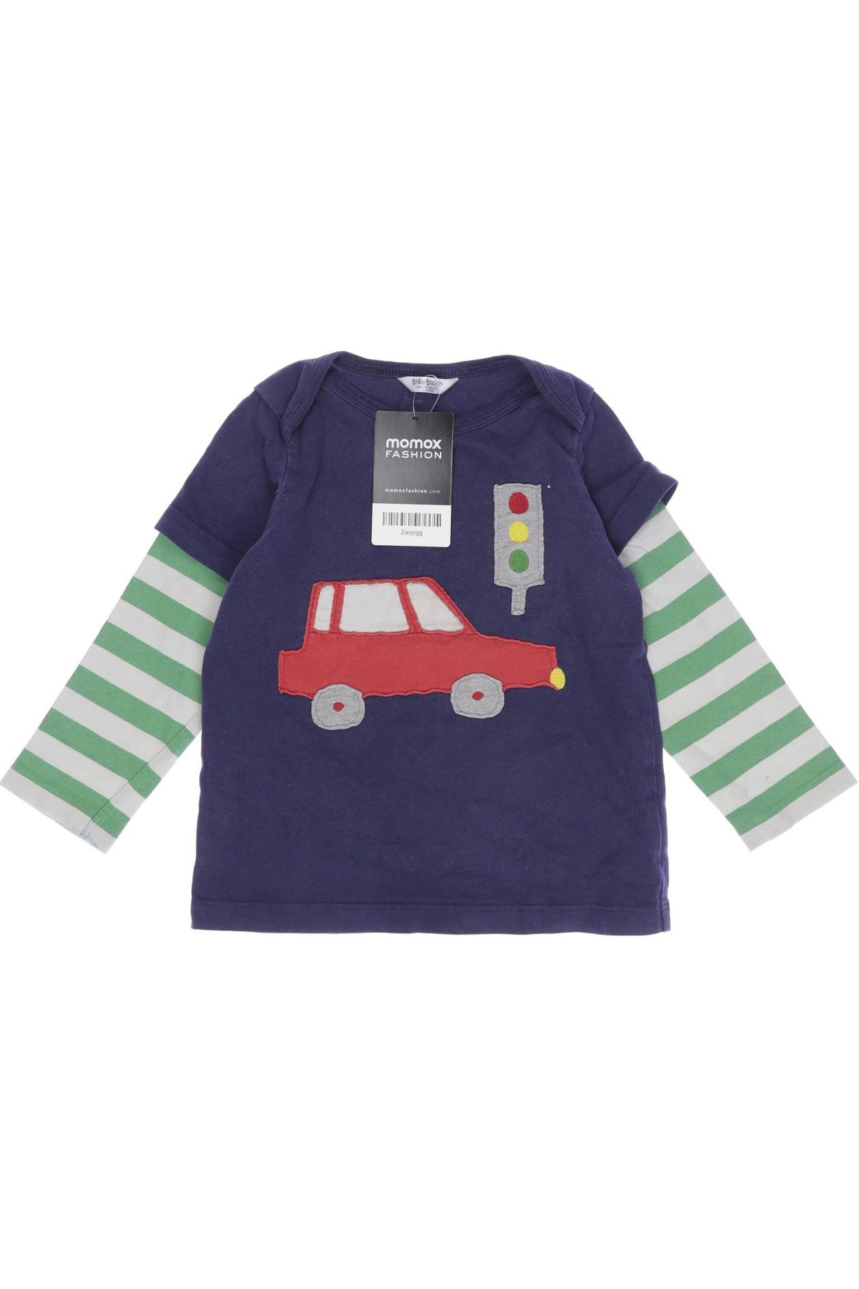 

Baby Boden Jungen Langarmshirt, marineblau