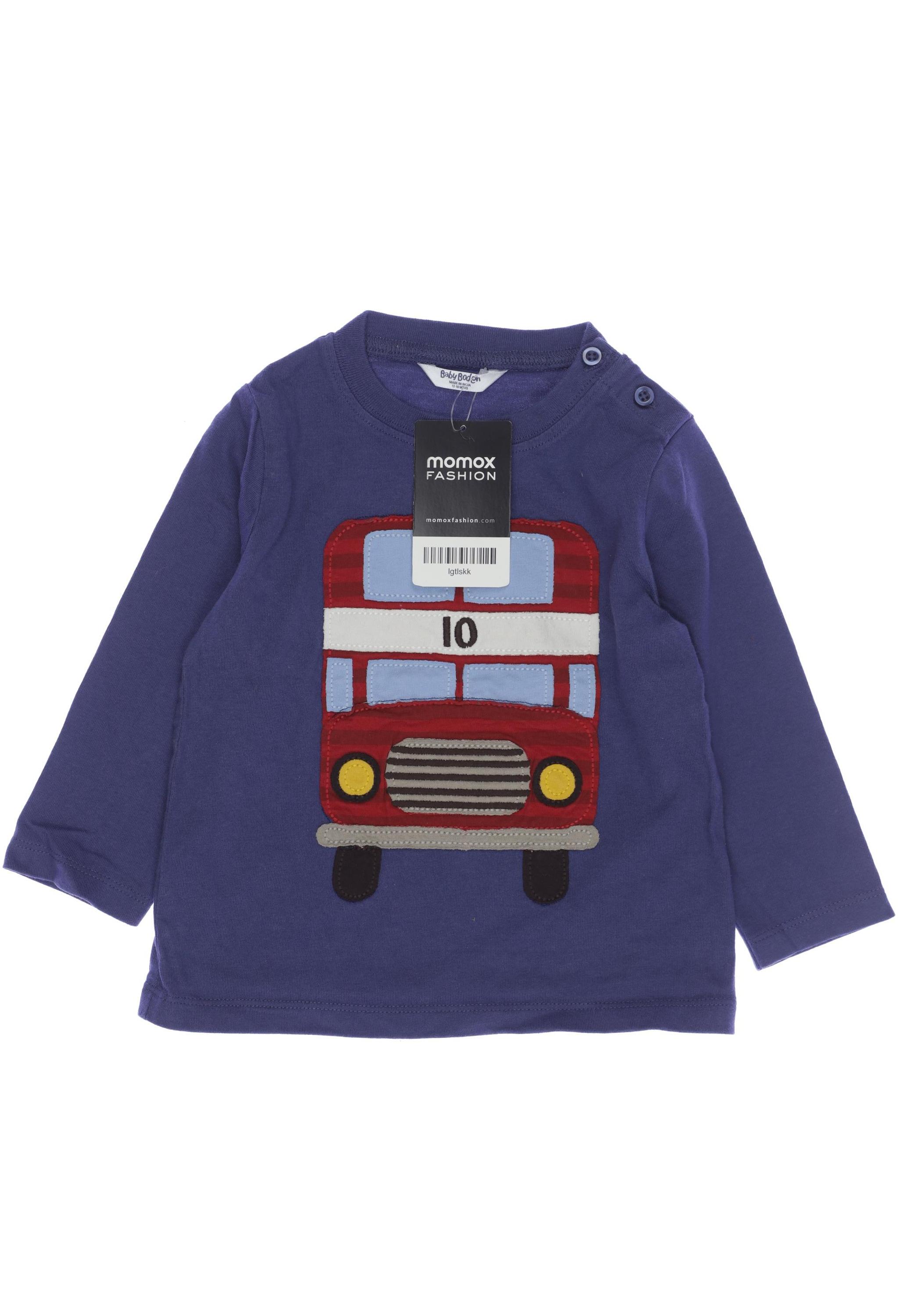 

Baby Boden Jungen Langarmshirt, blau
