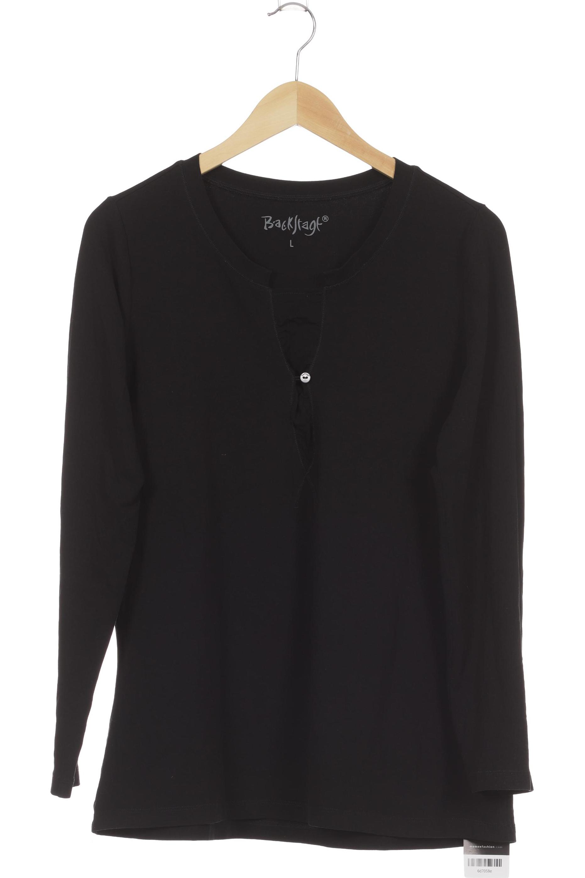 

Backstage Damen Langarmshirt, schwarz, Gr.