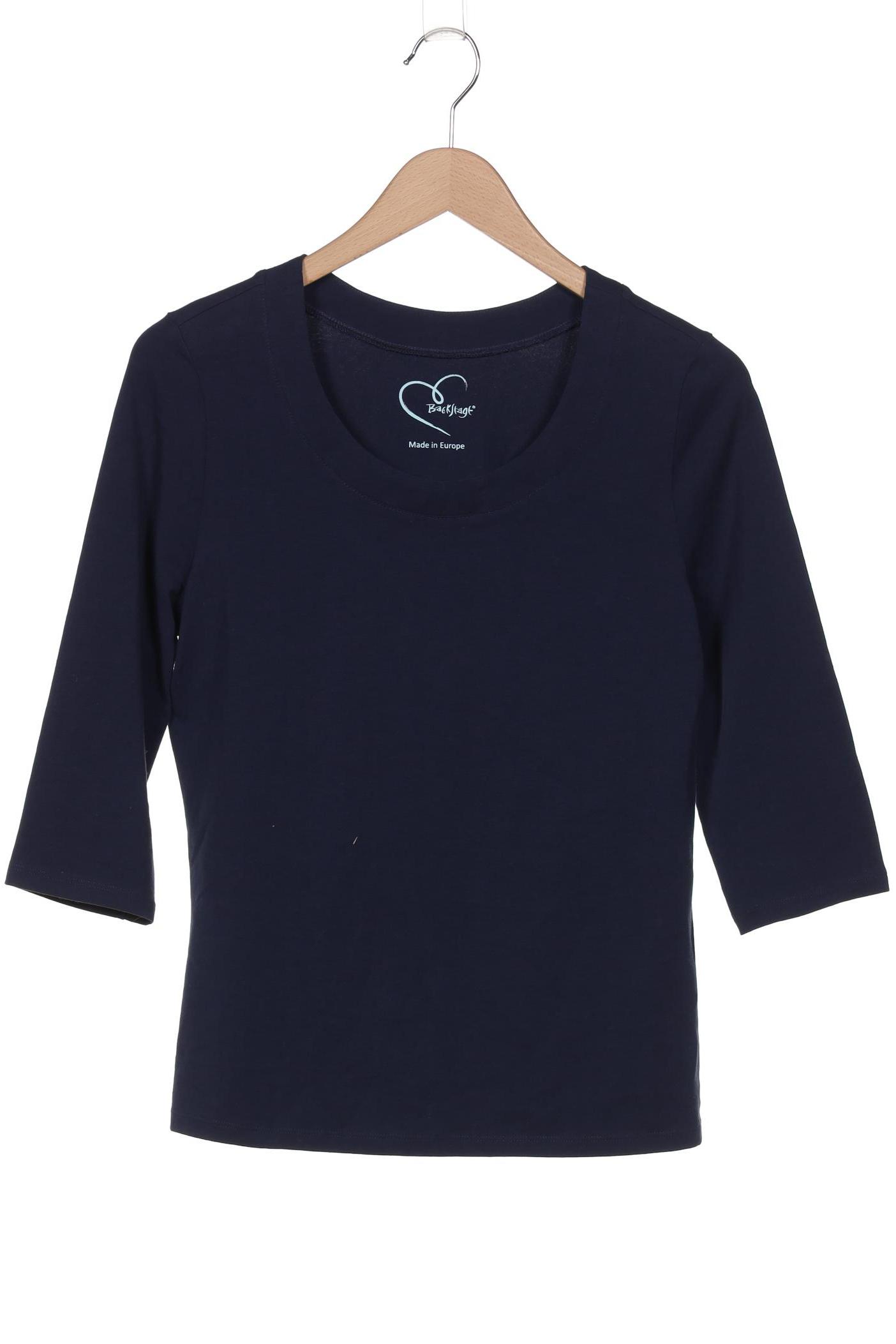 

Backstage Damen Langarmshirt, marineblau, Gr. 42