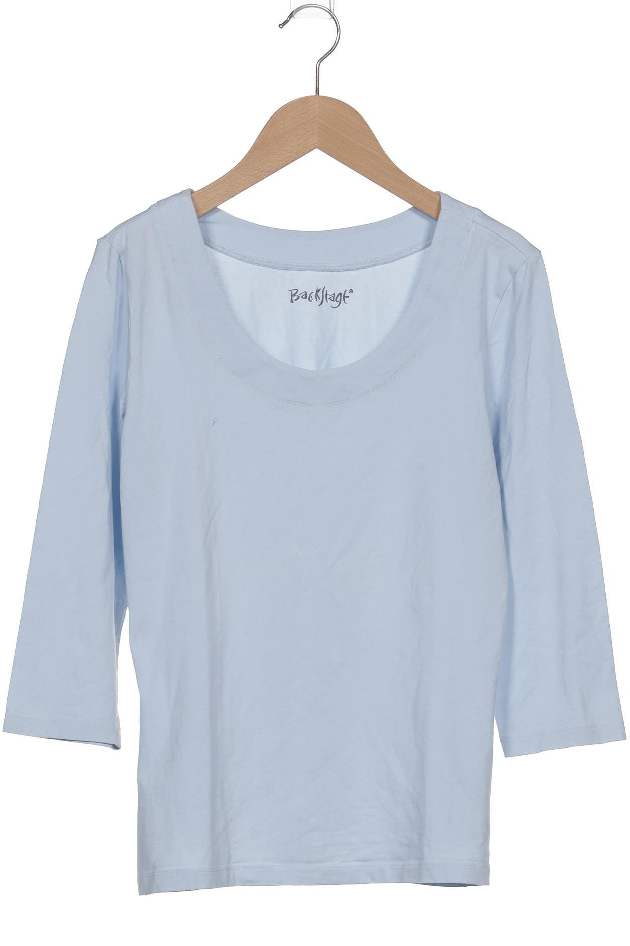 

Backstage Damen Langarmshirt, hellblau, Gr. 38