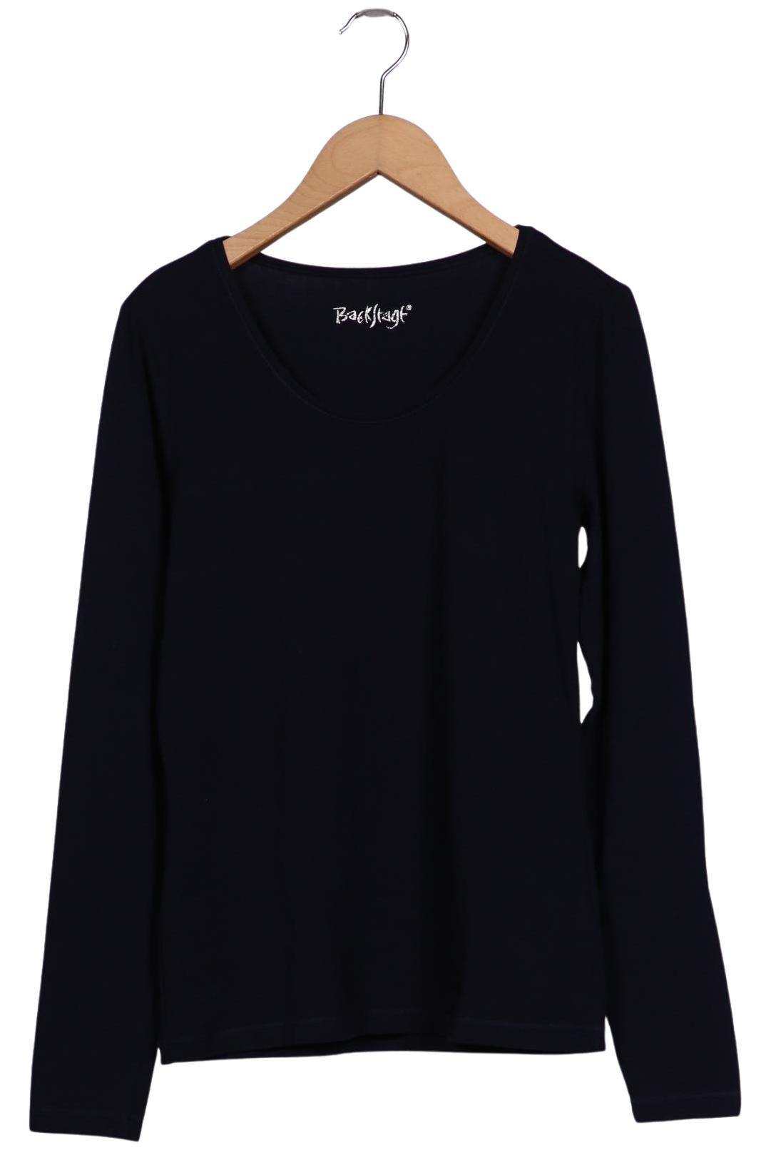

Backstage Damen Langarmshirt, marineblau, Gr. 38