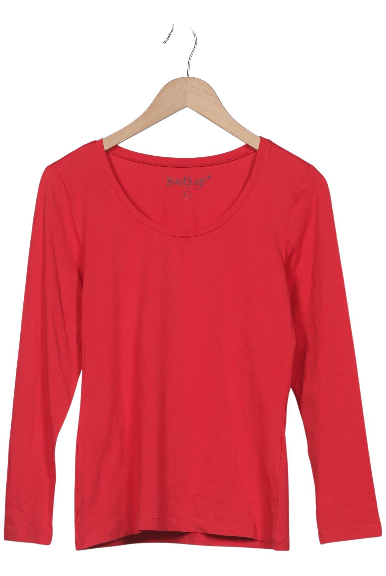 

Backstage Damen Langarmshirt, rot, Gr. 42
