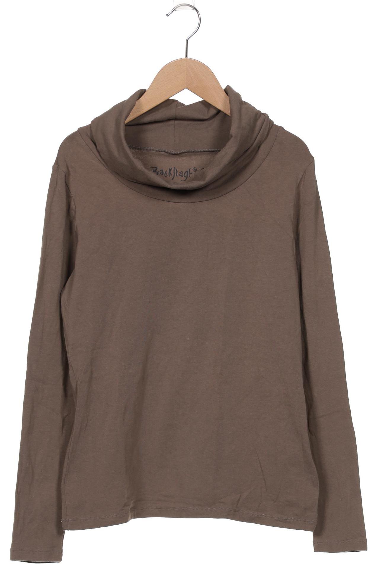

Backstage Damen Langarmshirt, grau, Gr. 38